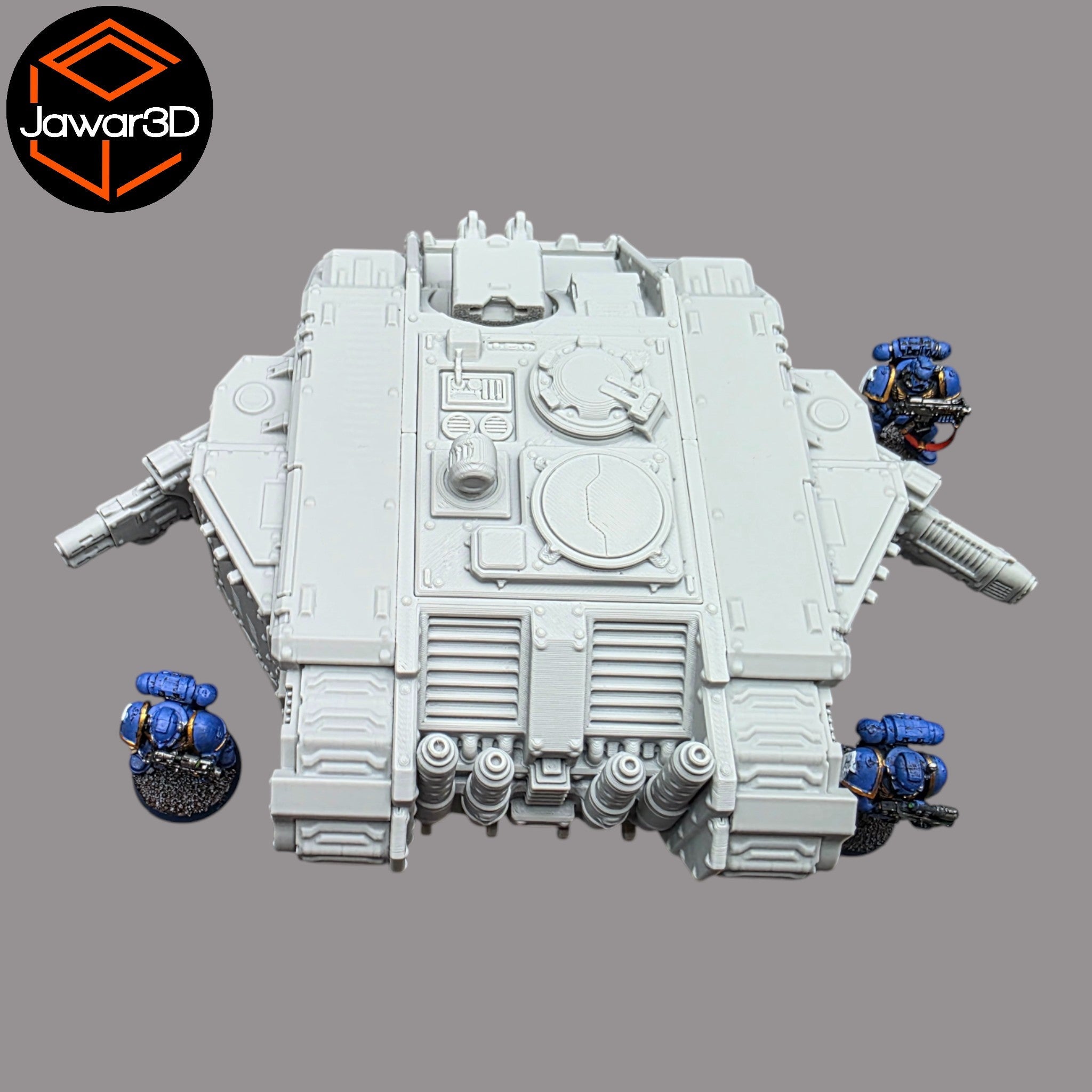 Tank #2 - 28mm Wargaming Scatter Terrain Scenery Tabletop Jawar3d