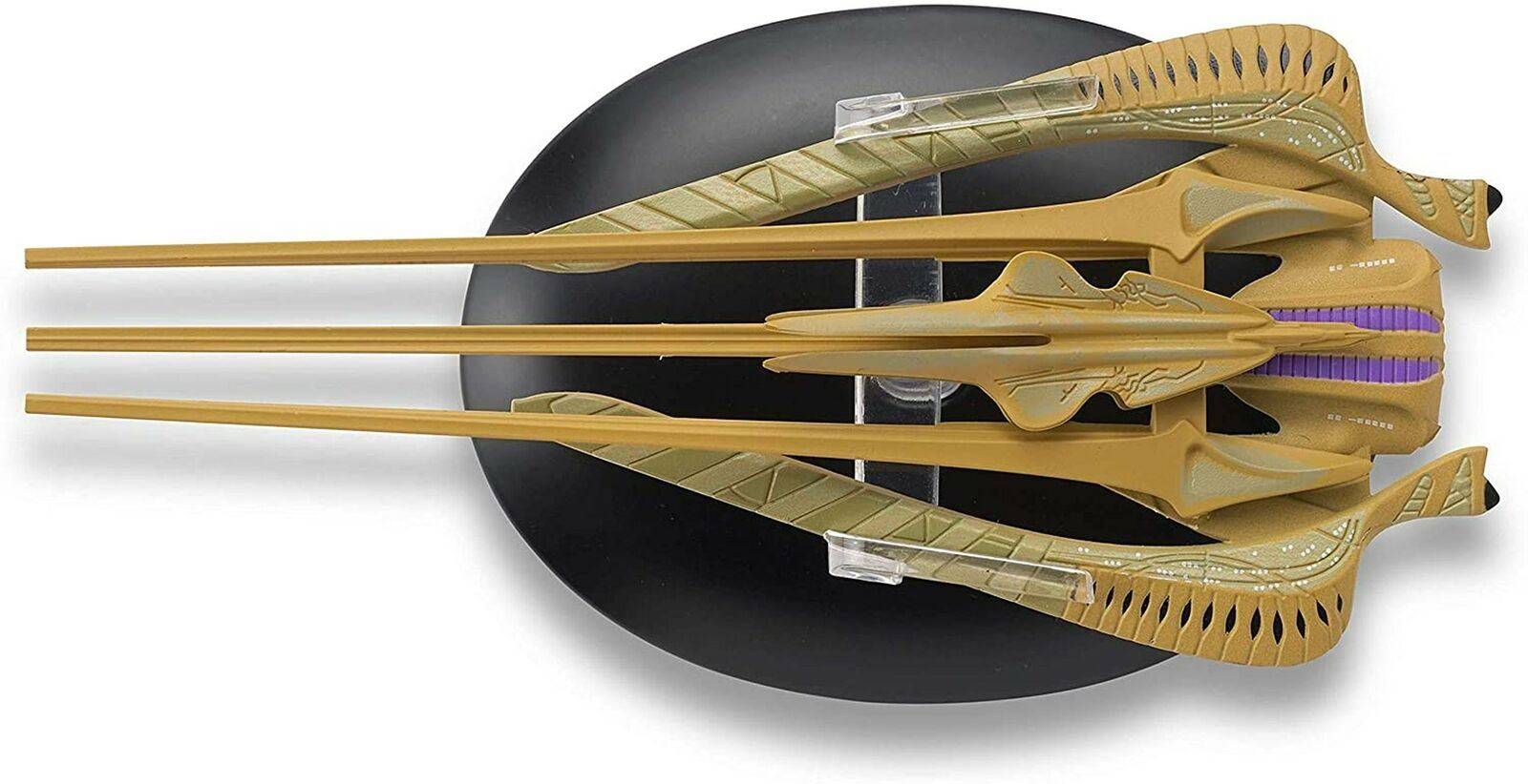 #81 Xindi-Reptilian WarShips Starship Die-Cast Model (Eaglemoss / Star Trek) Real Merch