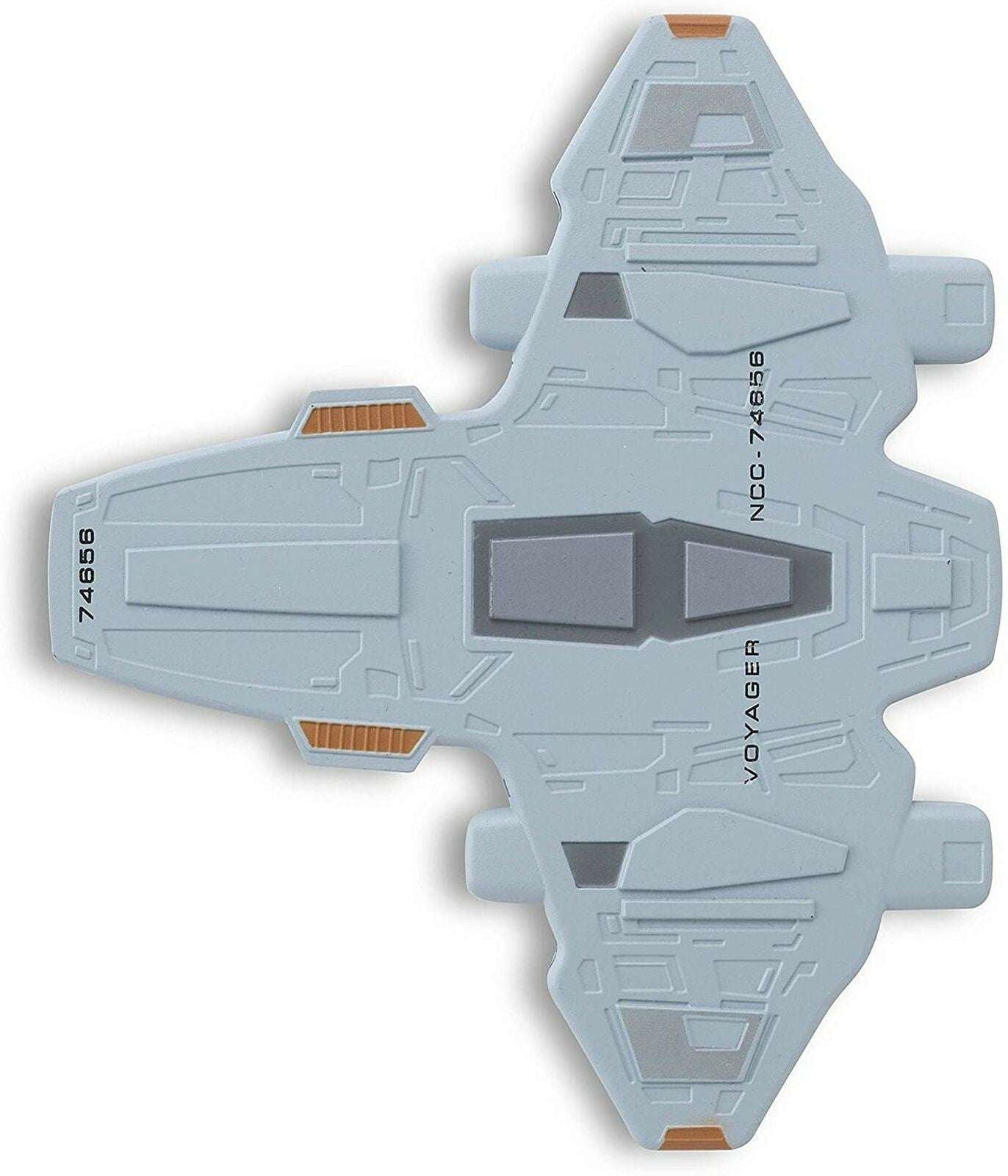 #78 U.S.S. Voyager's Aeroshuttle Diecast Model Ship (Star Trek / Eaglemoss) Real Merch