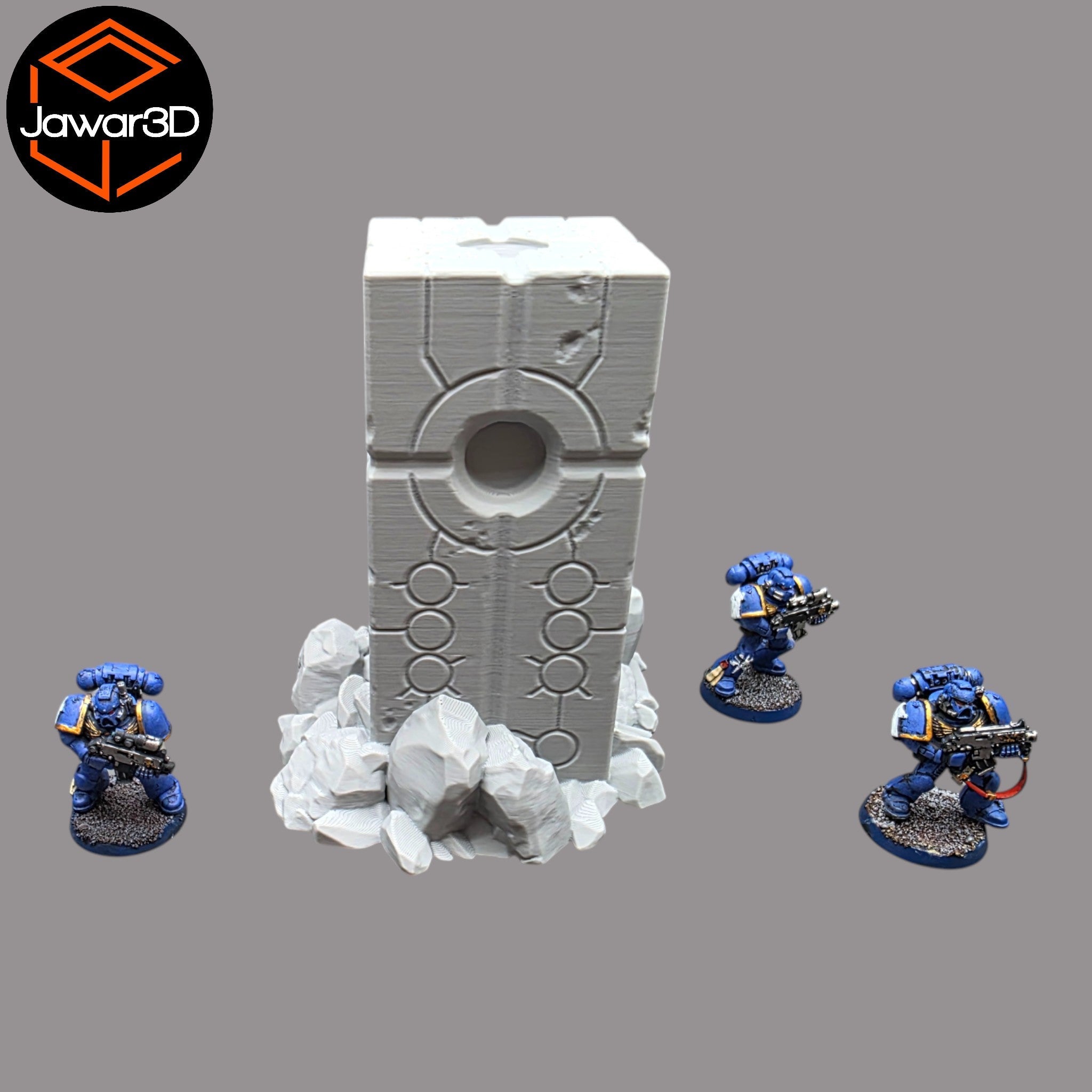 Alien Obelisk #2 - 28mm Wargaming Scatter Terrain Scenery Tabletop Miniature Jawar3d