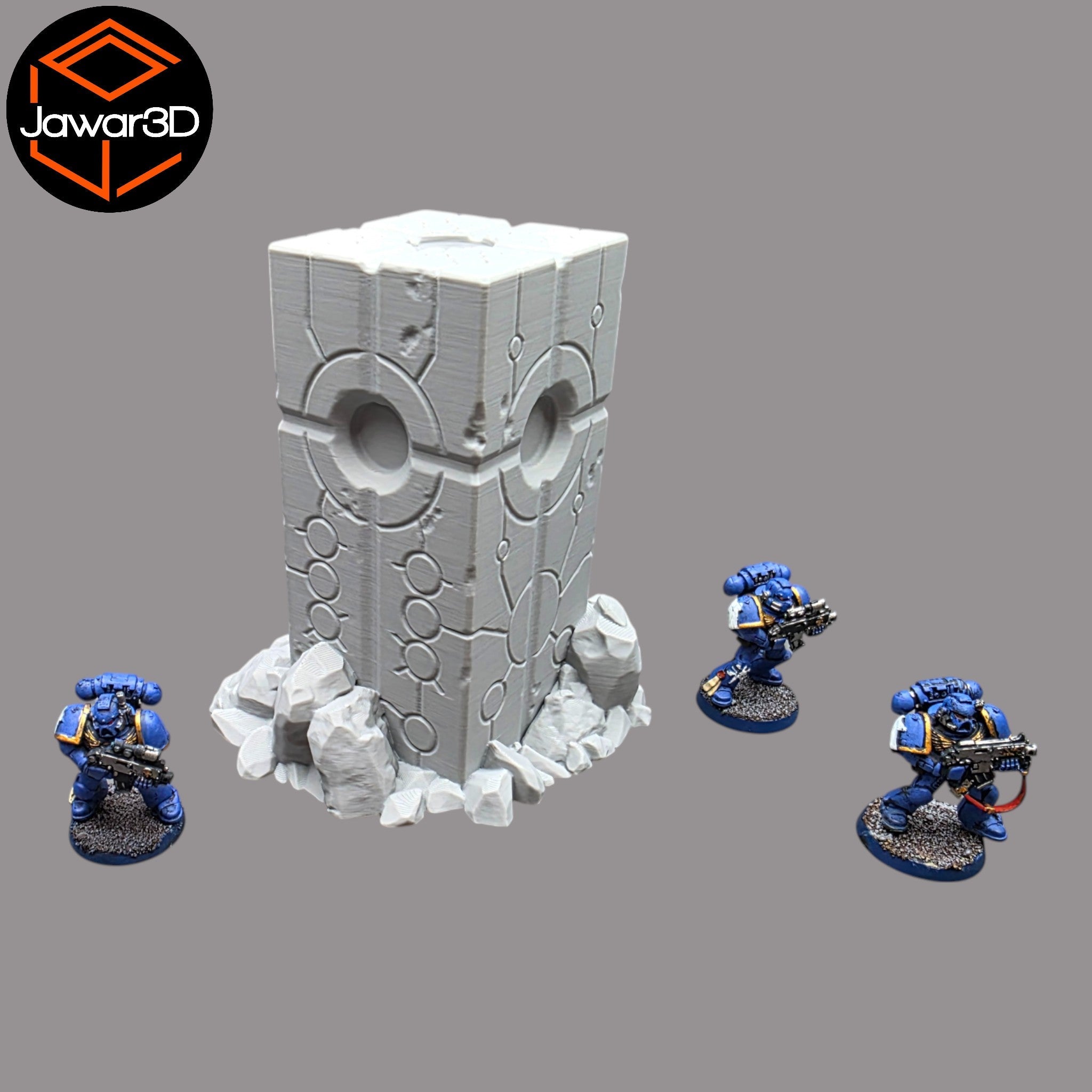 Alien Obelisk #2 - 28mm Wargaming Scatter Terrain Scenery Tabletop Miniature Jawar3d