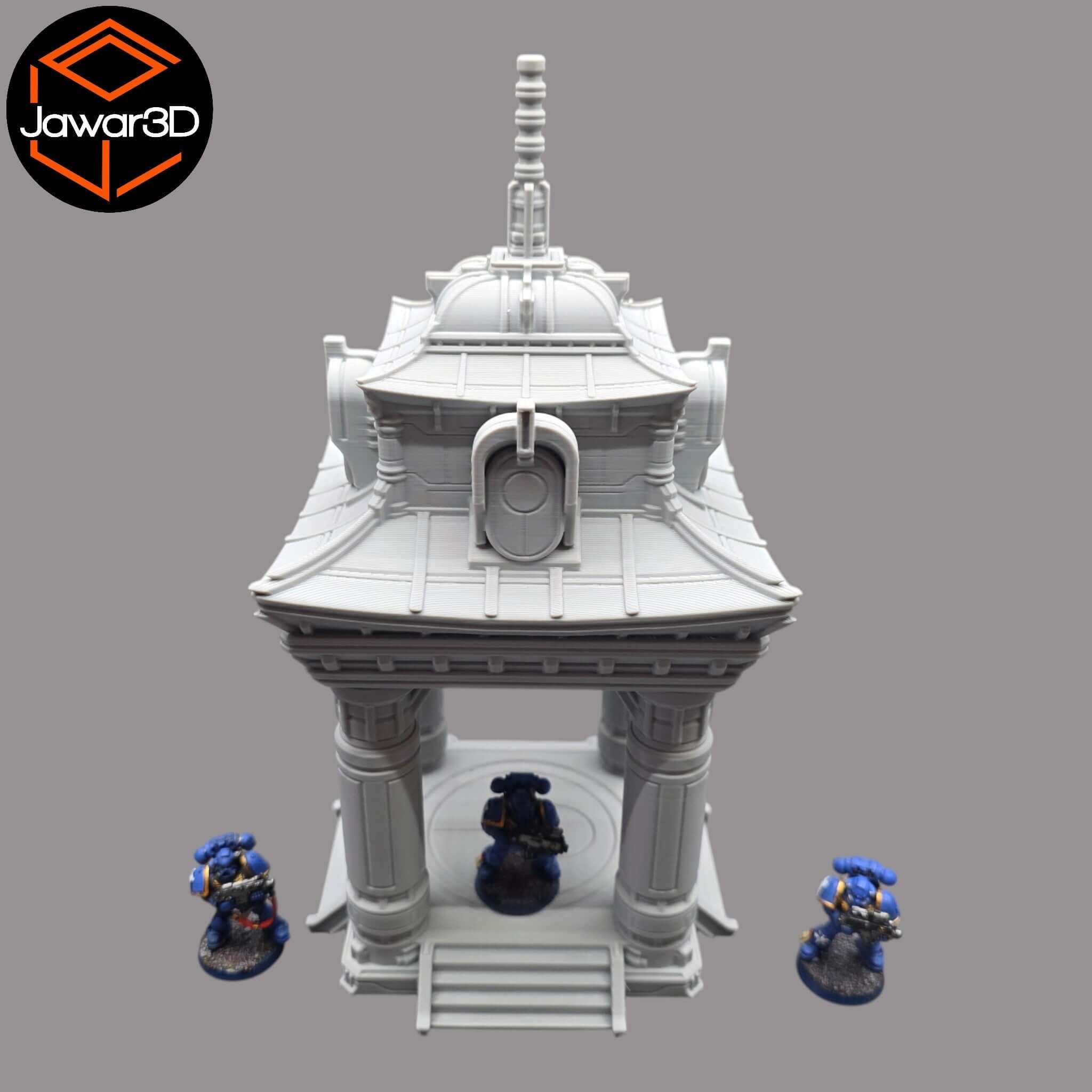 Ethereal Arbor #2 - 28mm Wargaming Scatter Terrain Scenery Tabletop Miniature Jawar3d