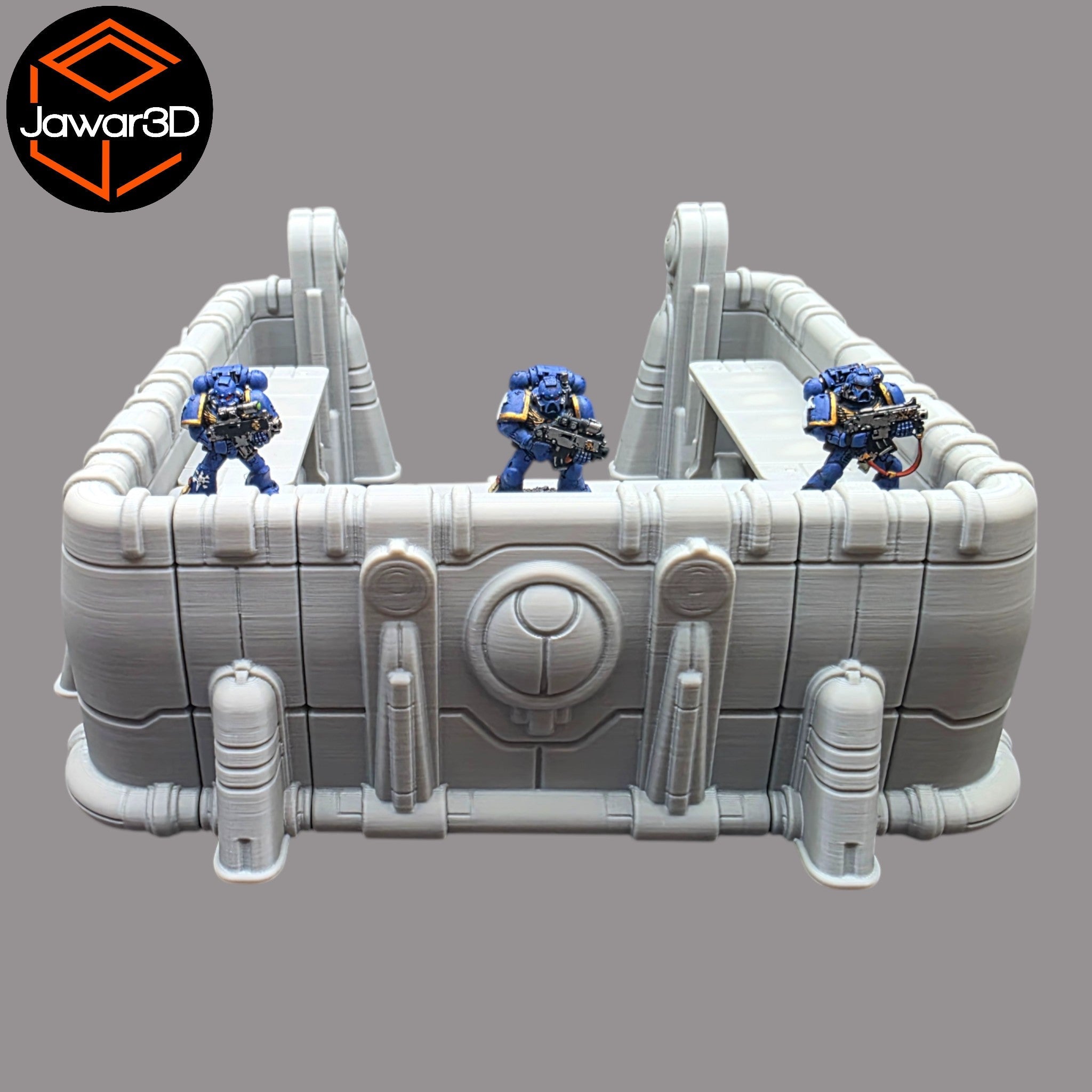 Ethereal Base #1 - 28mm Wargaming Scatter Terrain Scenery Tabletop Miniature Jawar3d