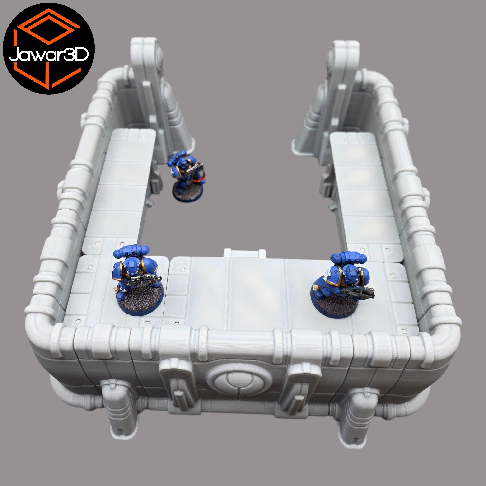 Ethereal Base #1 - 28mm Wargaming Scatter Terrain Scenery Tabletop Miniature Jawar3d