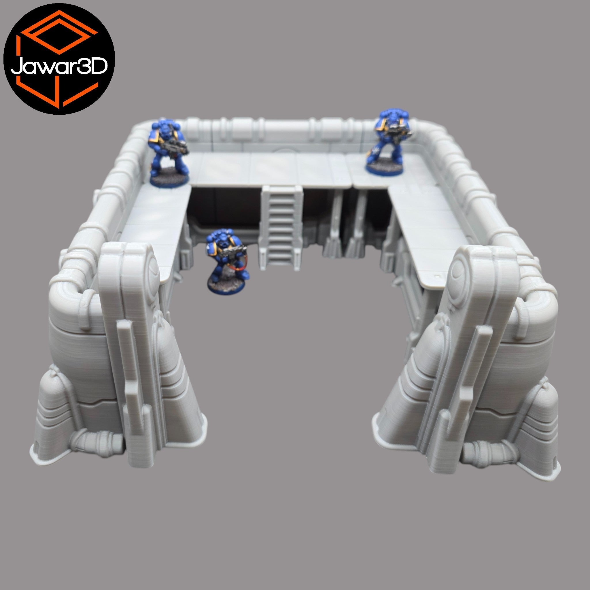 Ethereal Base #1 - 28mm Wargaming Scatter Terrain Scenery Tabletop Miniature Jawar3d