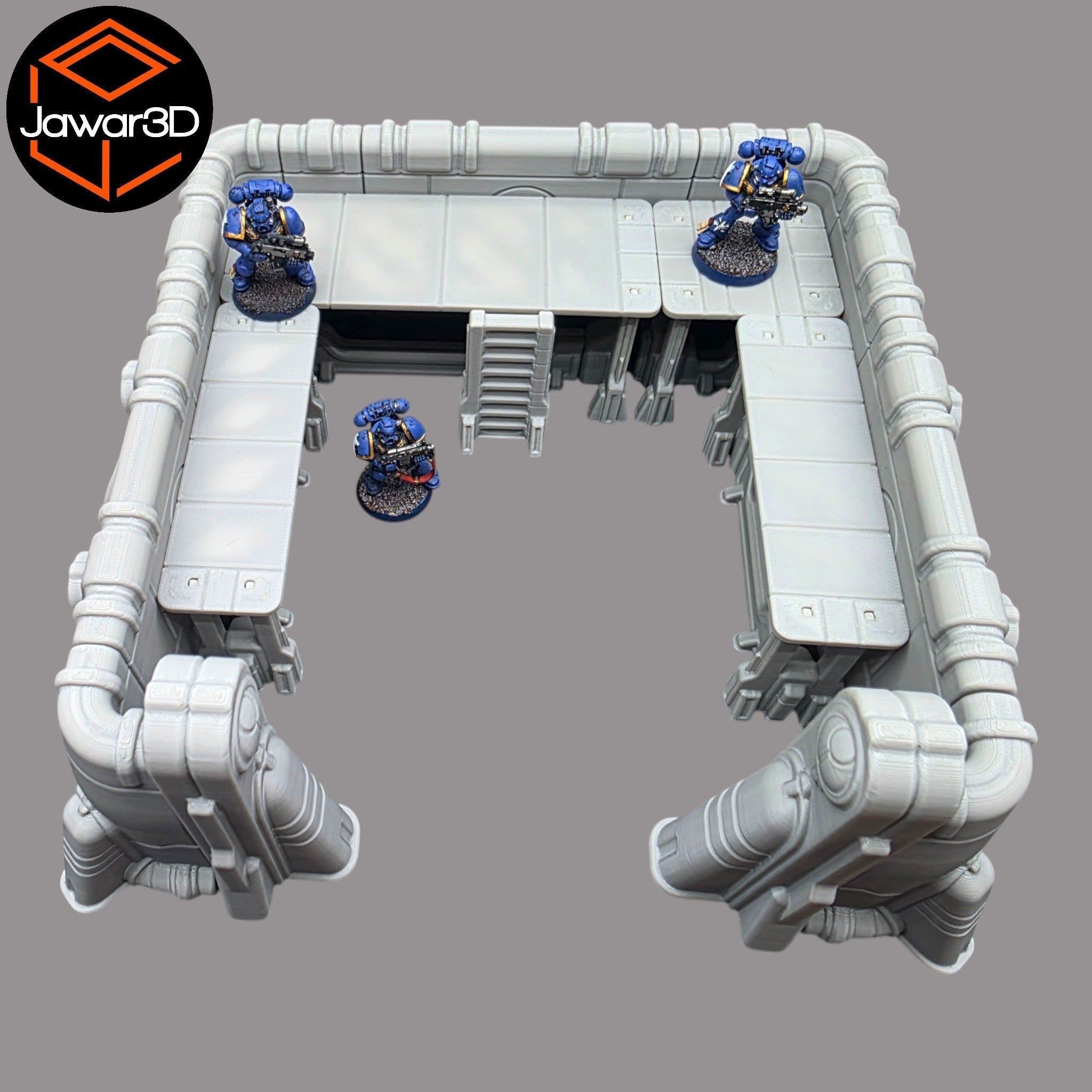 Ethereal Base #1 - 28mm Wargaming Scatter Terrain Scenery Tabletop Miniature Jawar3d