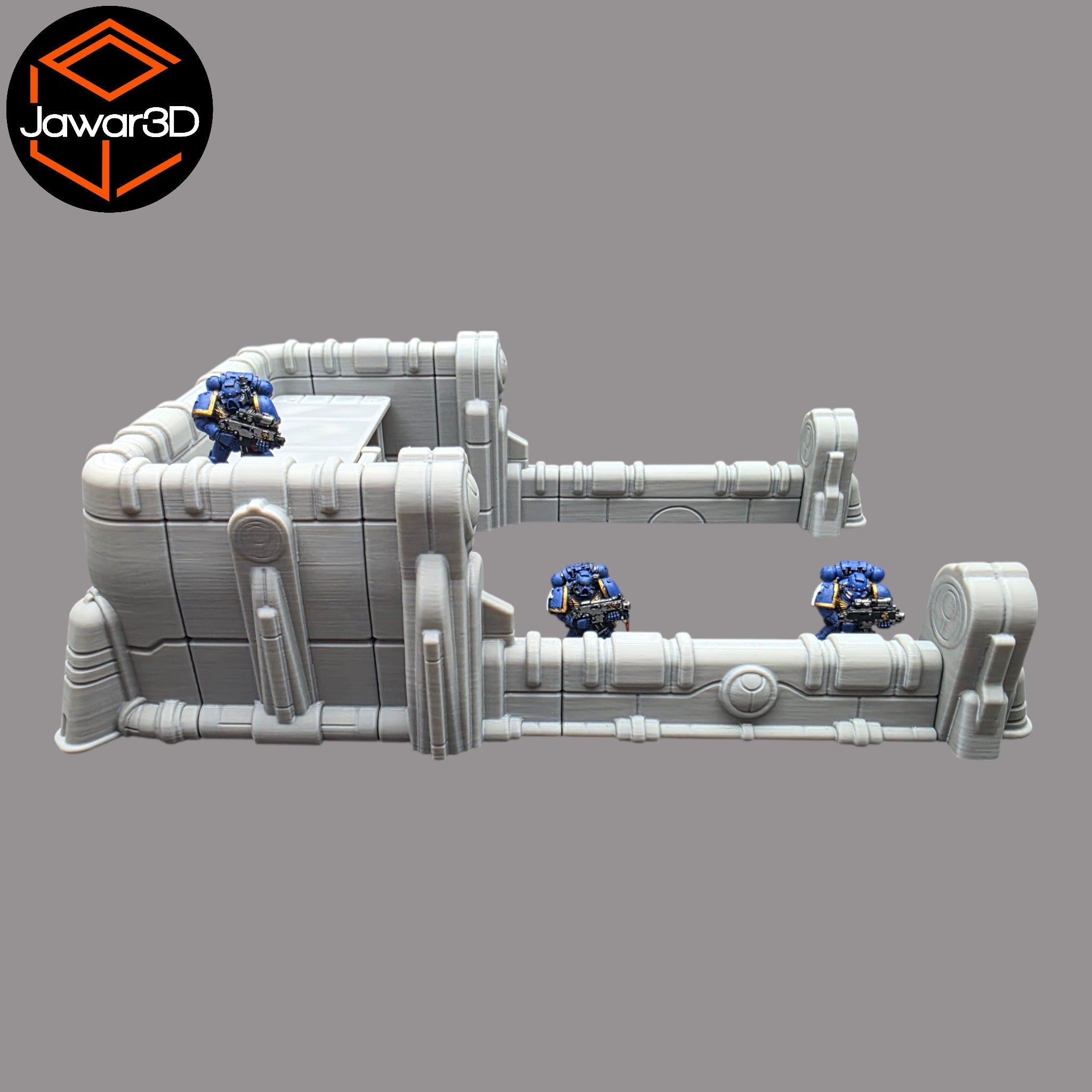 Ethereal Base #2 - 28mm Wargaming Scatter Terrain Scenery Tabletop Miniature Jawar3d