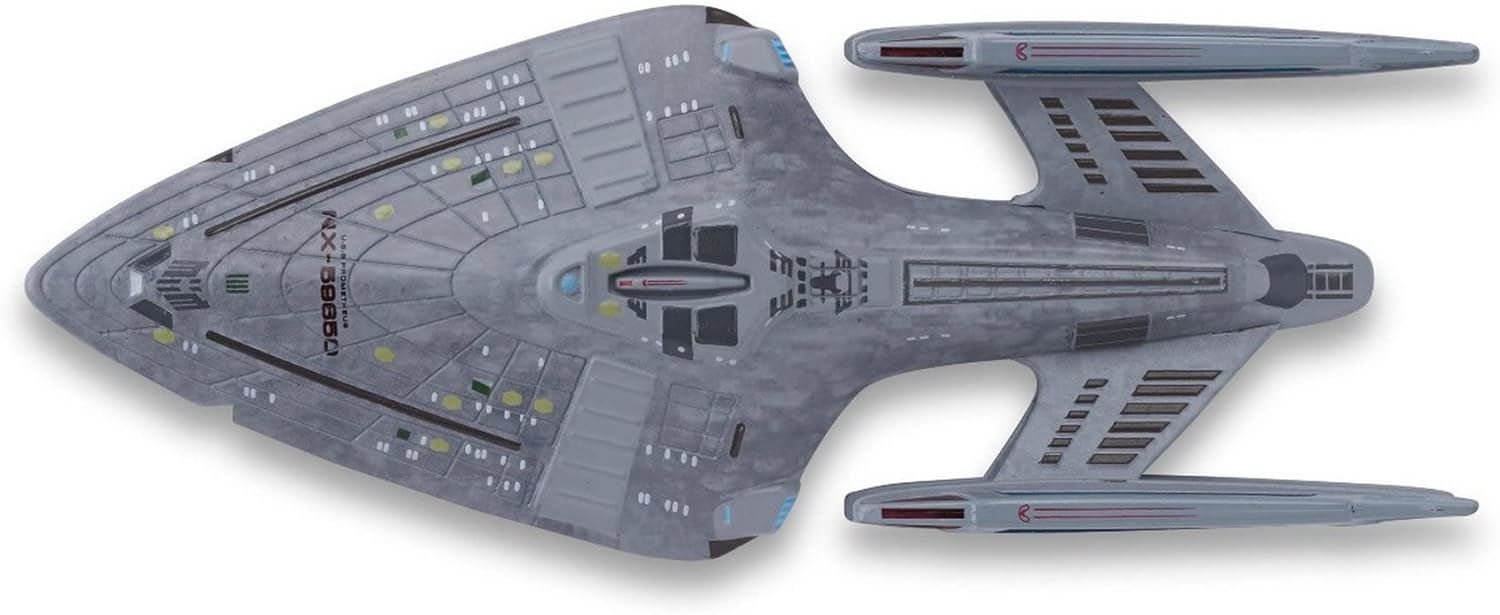 #25 U.S.S Prometheus NX-59650 Starship Model Diecast Ship (Eaglemoss / Star Trek) Real Merch