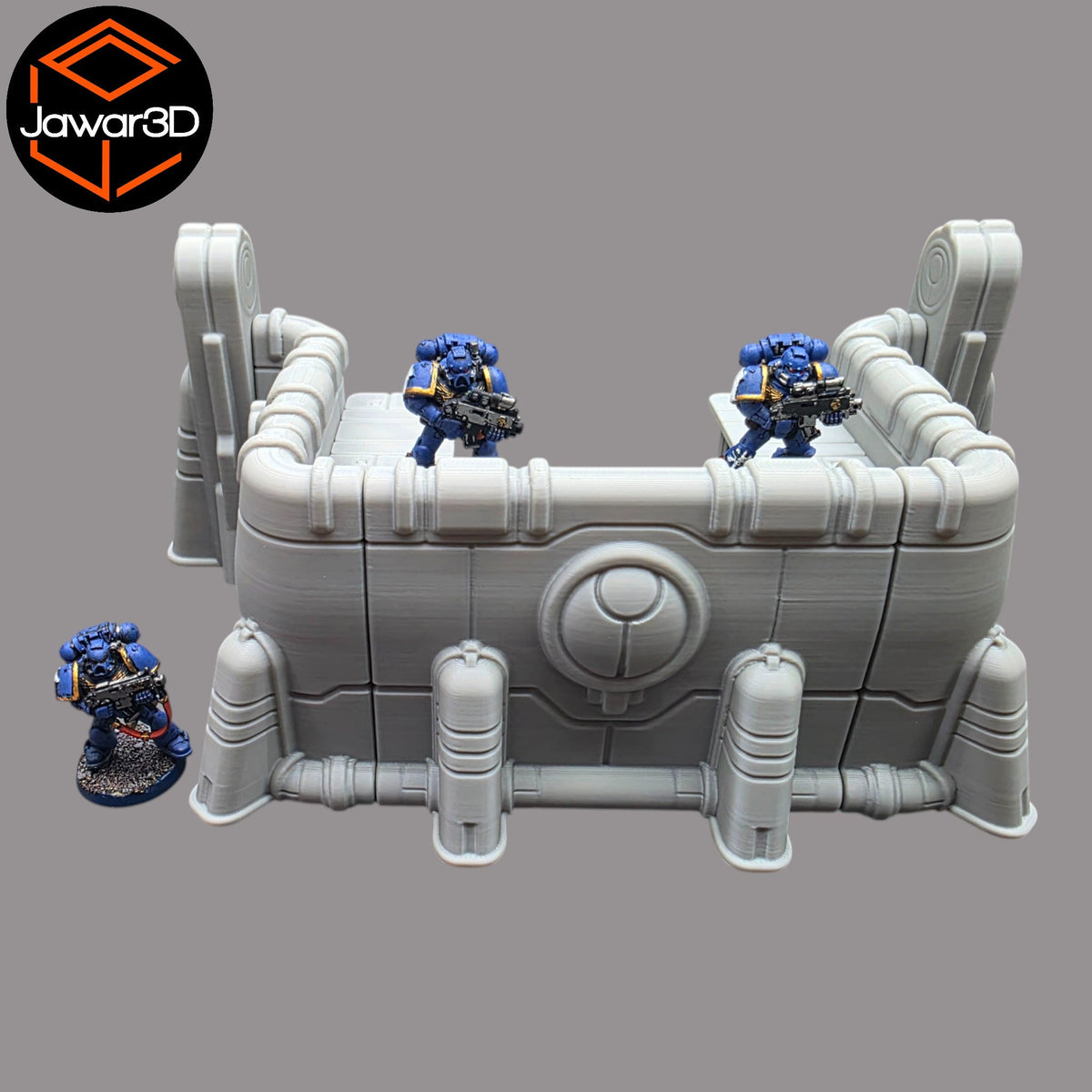 Ethereal Base #3 - 28mm Wargaming Scatter Terrain Scenery Tabletop Miniature Jawar3d