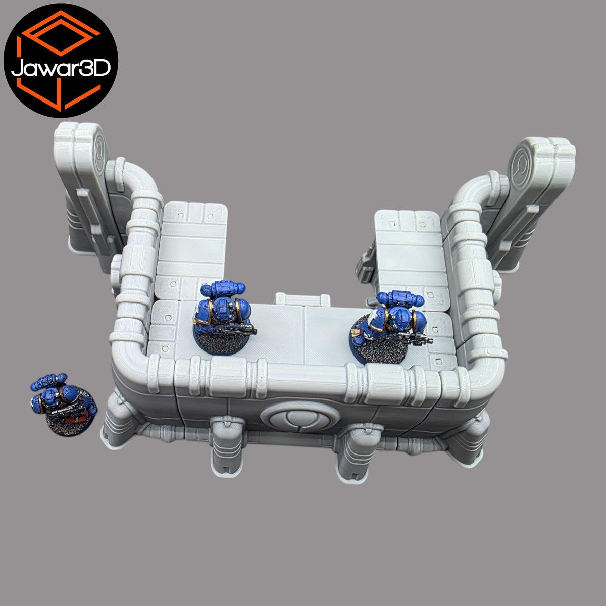 Ethereal Base #3 - 28mm Wargaming Scatter Terrain Scenery Tabletop Miniature Jawar3d