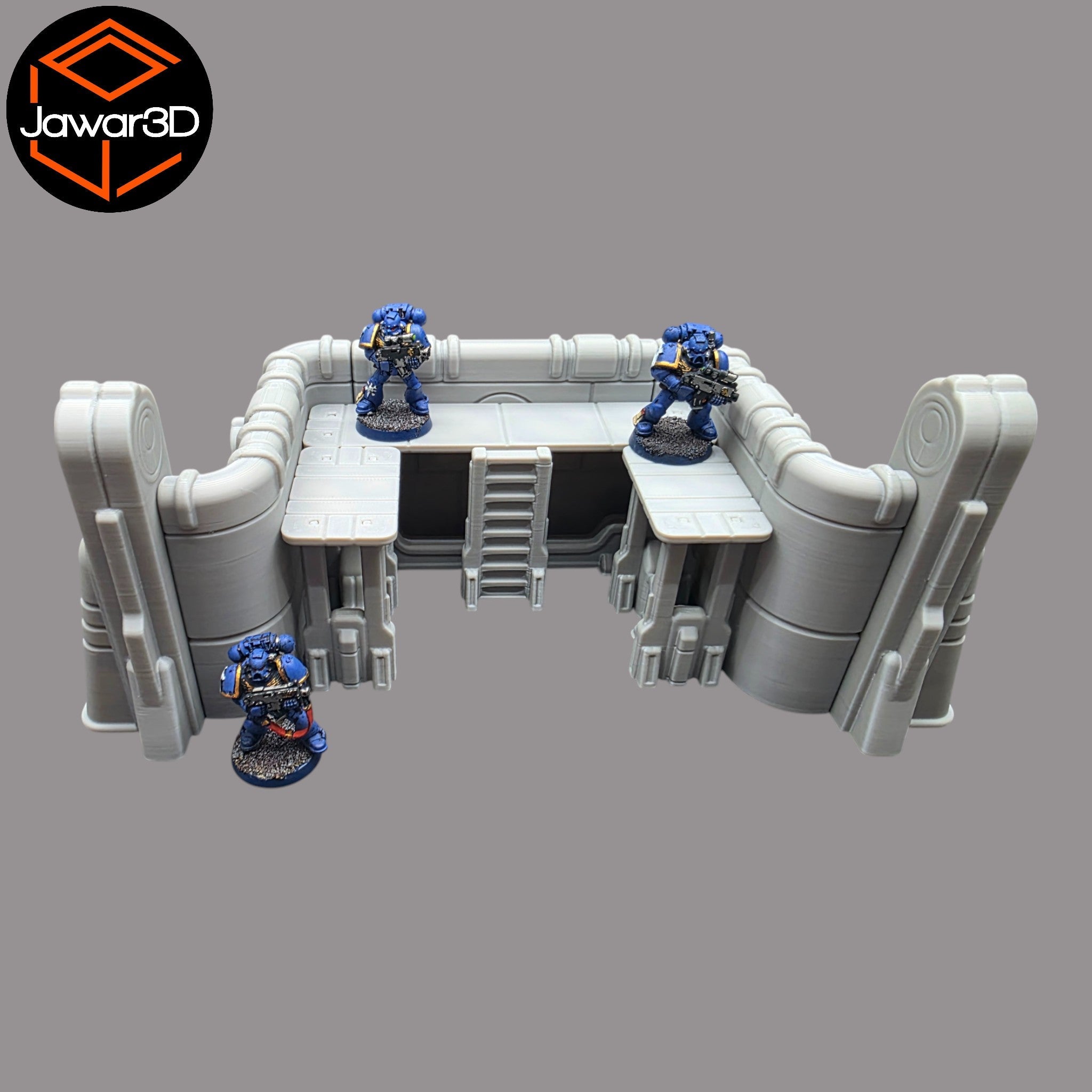 Ethereal Base #3 - 28mm Wargaming Scatter Terrain Scenery Tabletop Miniature Jawar3d