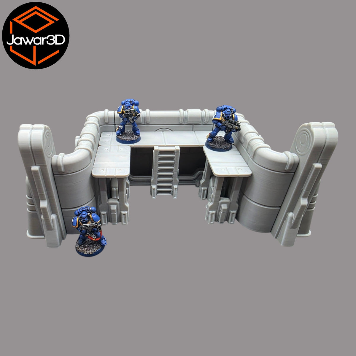 Ethereal Base #3 - 28mm Wargaming Scatter Terrain Scenery Tabletop Miniature Jawar3d