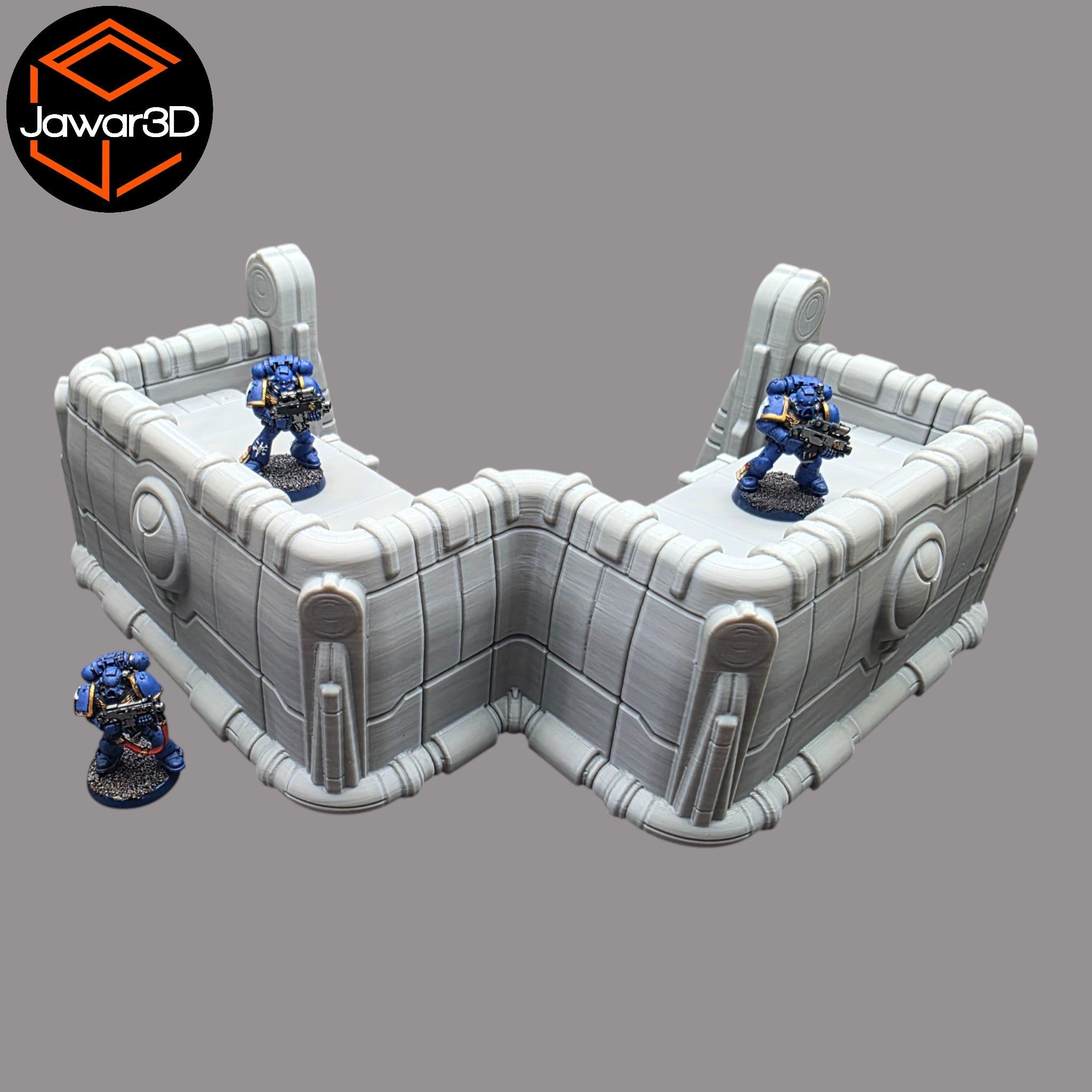 Ethereal Base #4 - 28mm Wargaming Scatter Terrain Scenery Tabletop Miniature Jawar3d