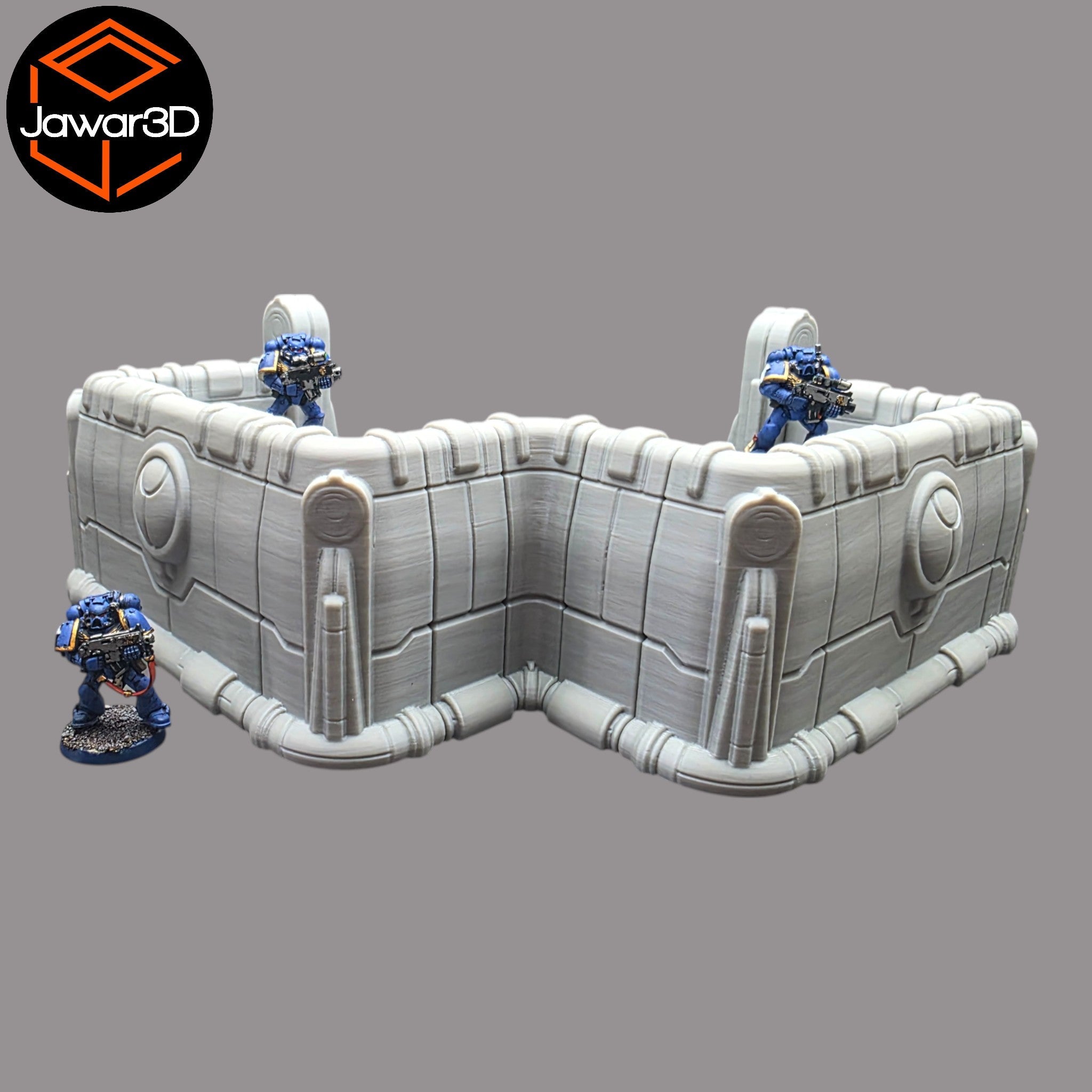 Ethereal Base #4 - 28mm Wargaming Scatter Terrain Scenery Tabletop Miniature Jawar3d
