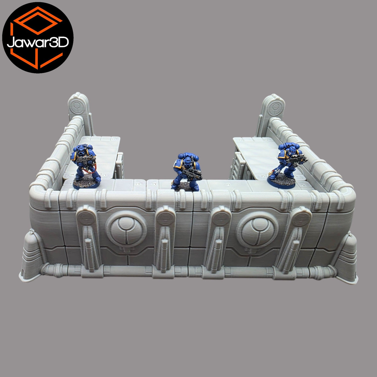 Ethereal Base #5 - 28mm Wargaming Scatter Terrain Scenery Tabletop Miniature Jawar3d