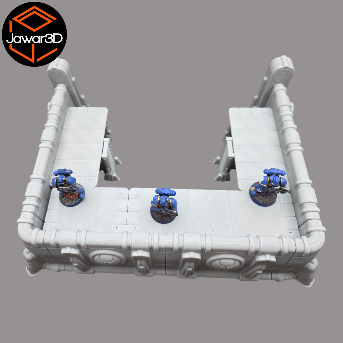 Ethereal Base #5 - 28mm Wargaming Scatter Terrain Scenery Tabletop Miniature Jawar3d