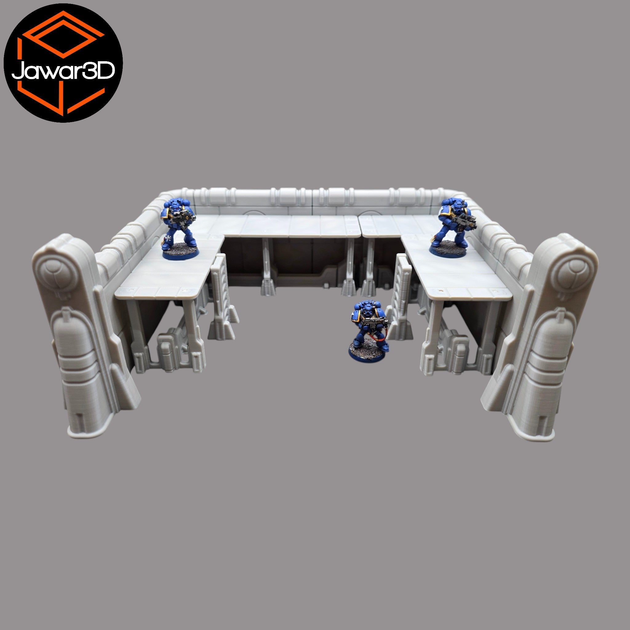 Ethereal Base #5 - 28mm Wargaming Scatter Terrain Scenery Tabletop Miniature Jawar3d