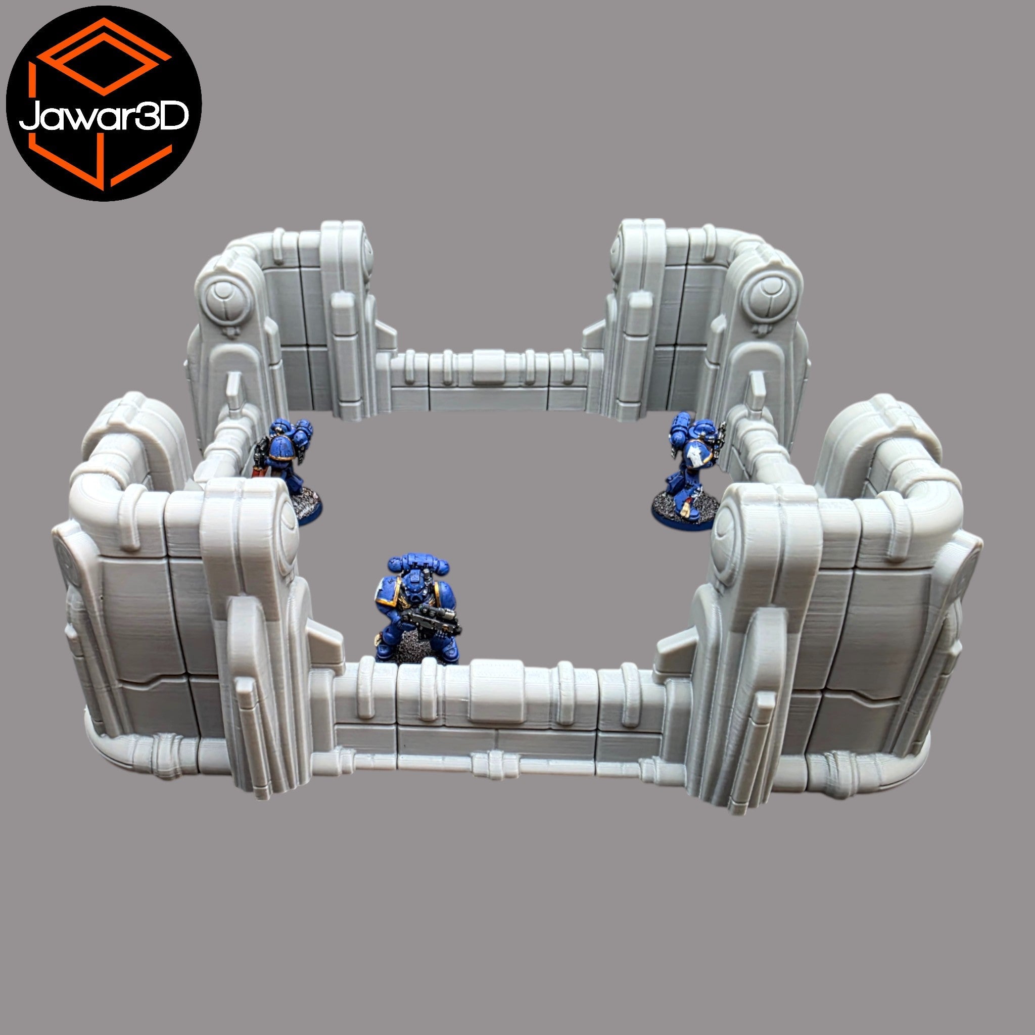 Ethereal Defense Post - 28mm Wargaming Scatter Terrain Scenery Tabletop Miniature Jawar3d