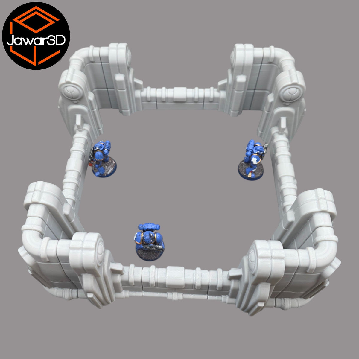 Ethereal Defense Post - 28mm Wargaming Scatter Terrain Scenery Tabletop Miniature Jawar3d