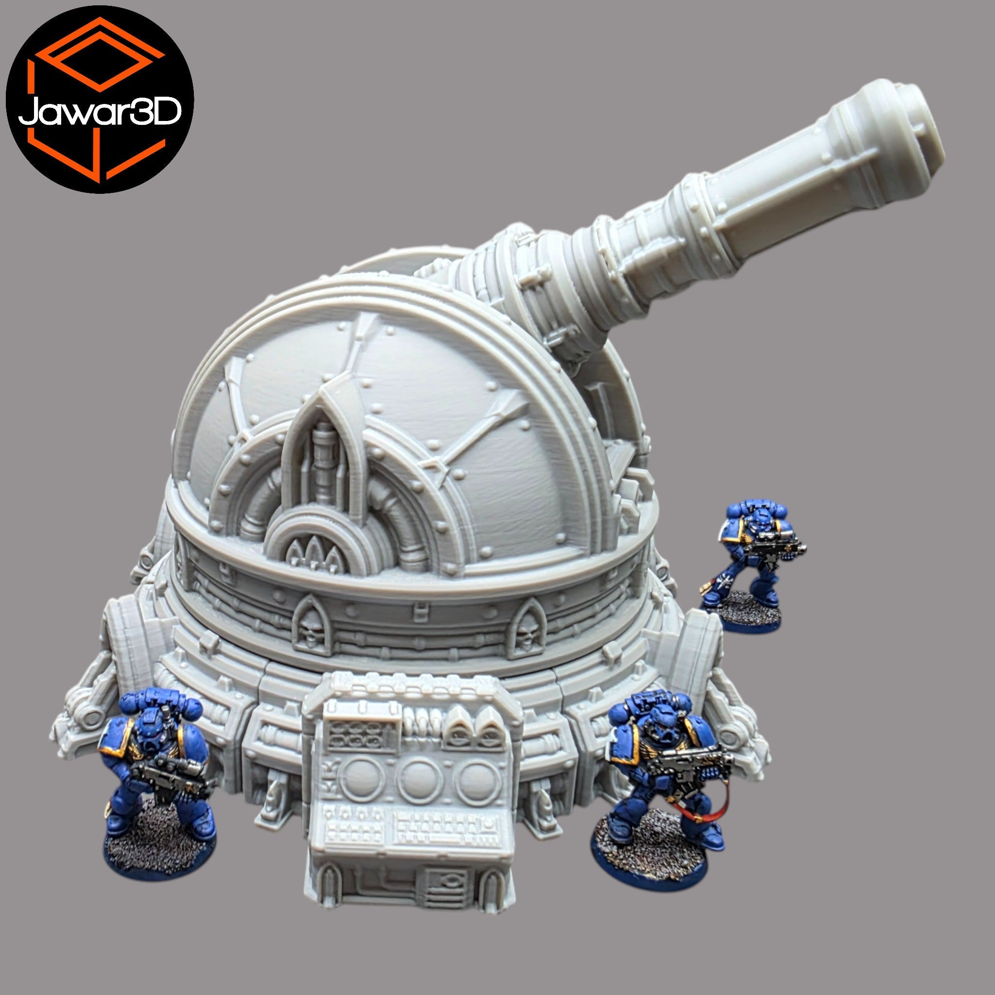 Defense Turret - 28mm Wargaming Scatter Terrain Scenery Tabletop Miniature Jawar3d