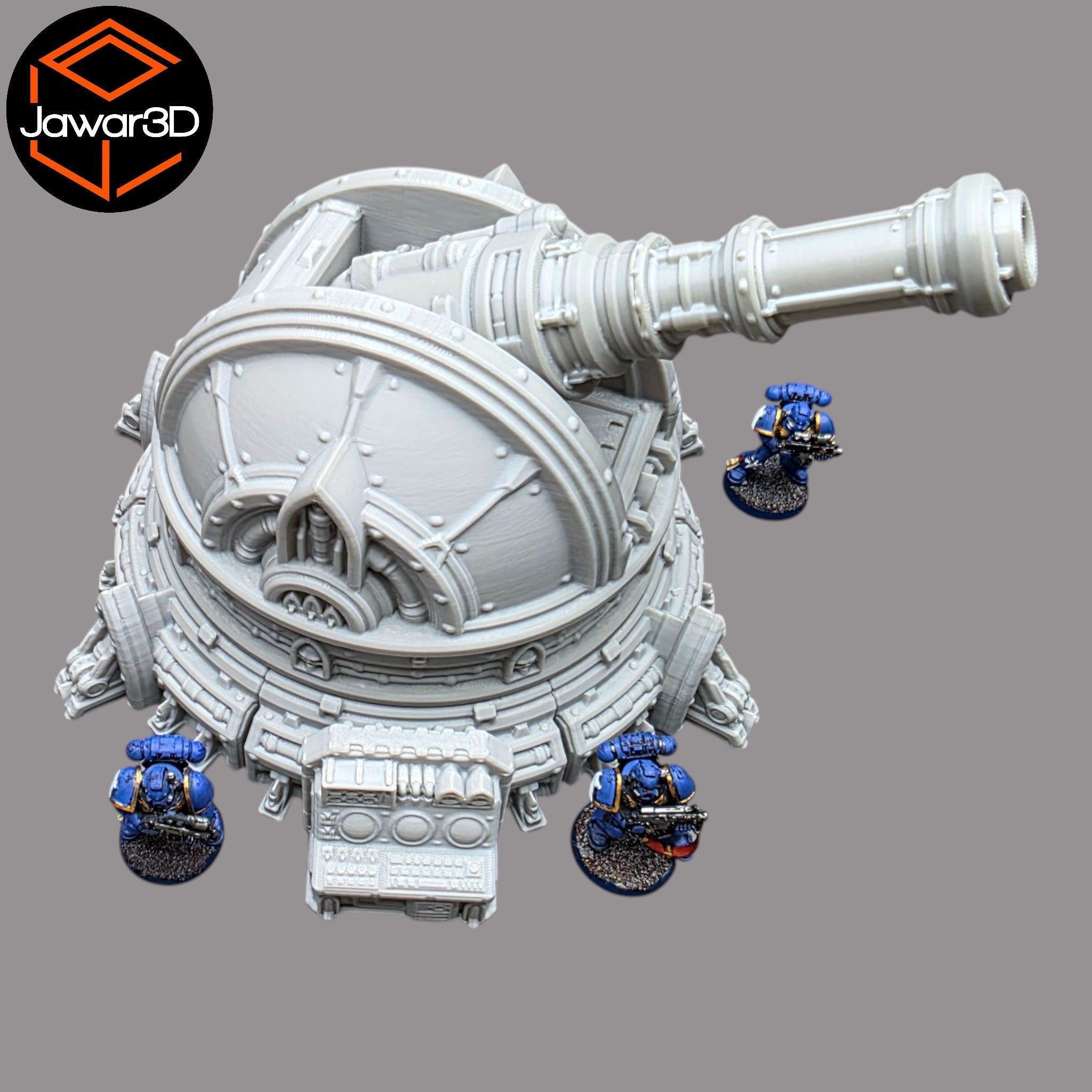 Defense Turret - 28mm Wargaming Scatter Terrain Scenery Tabletop Miniature Jawar3d