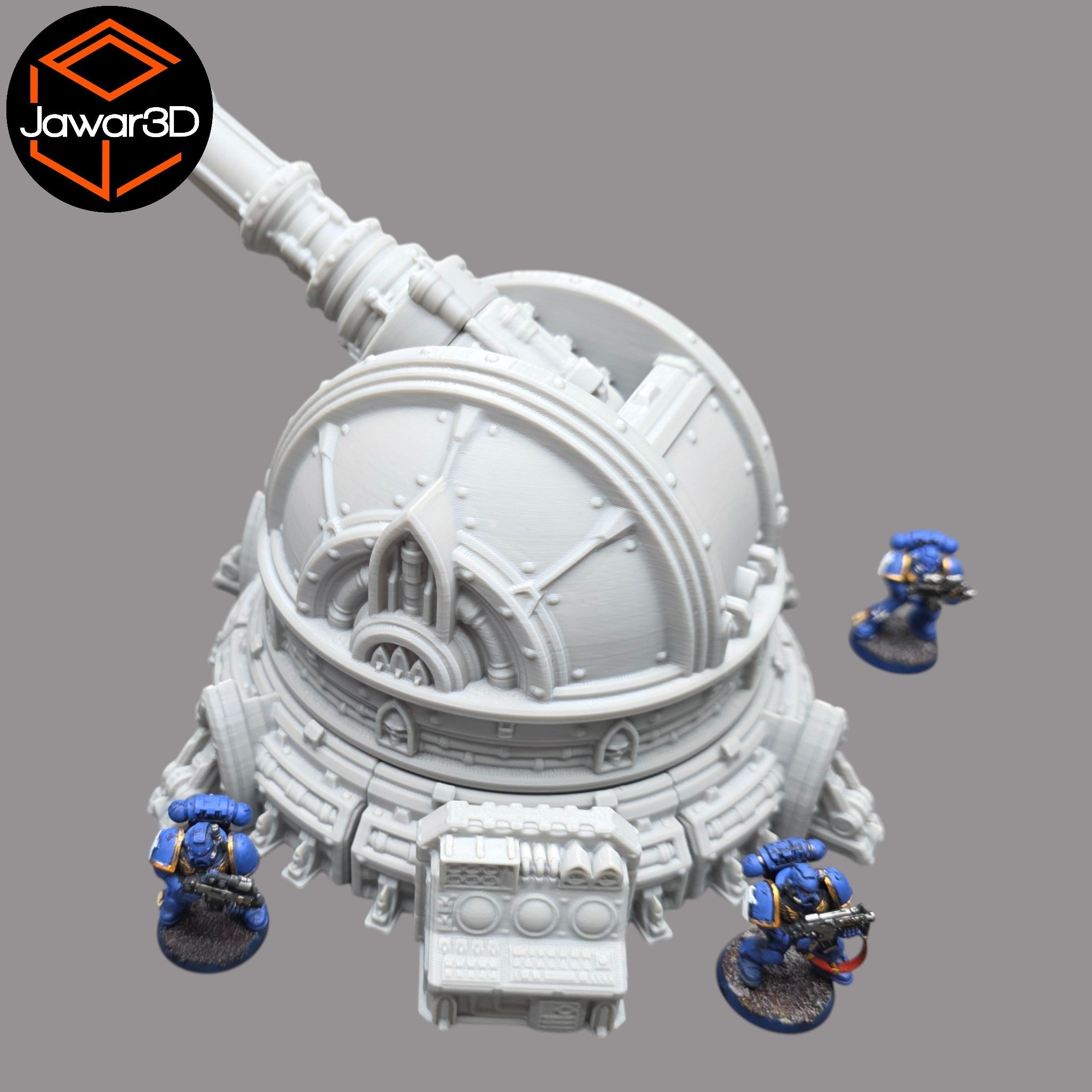 Defense Turret - 28mm Wargaming Scatter Terrain Scenery Tabletop Miniature Jawar3d