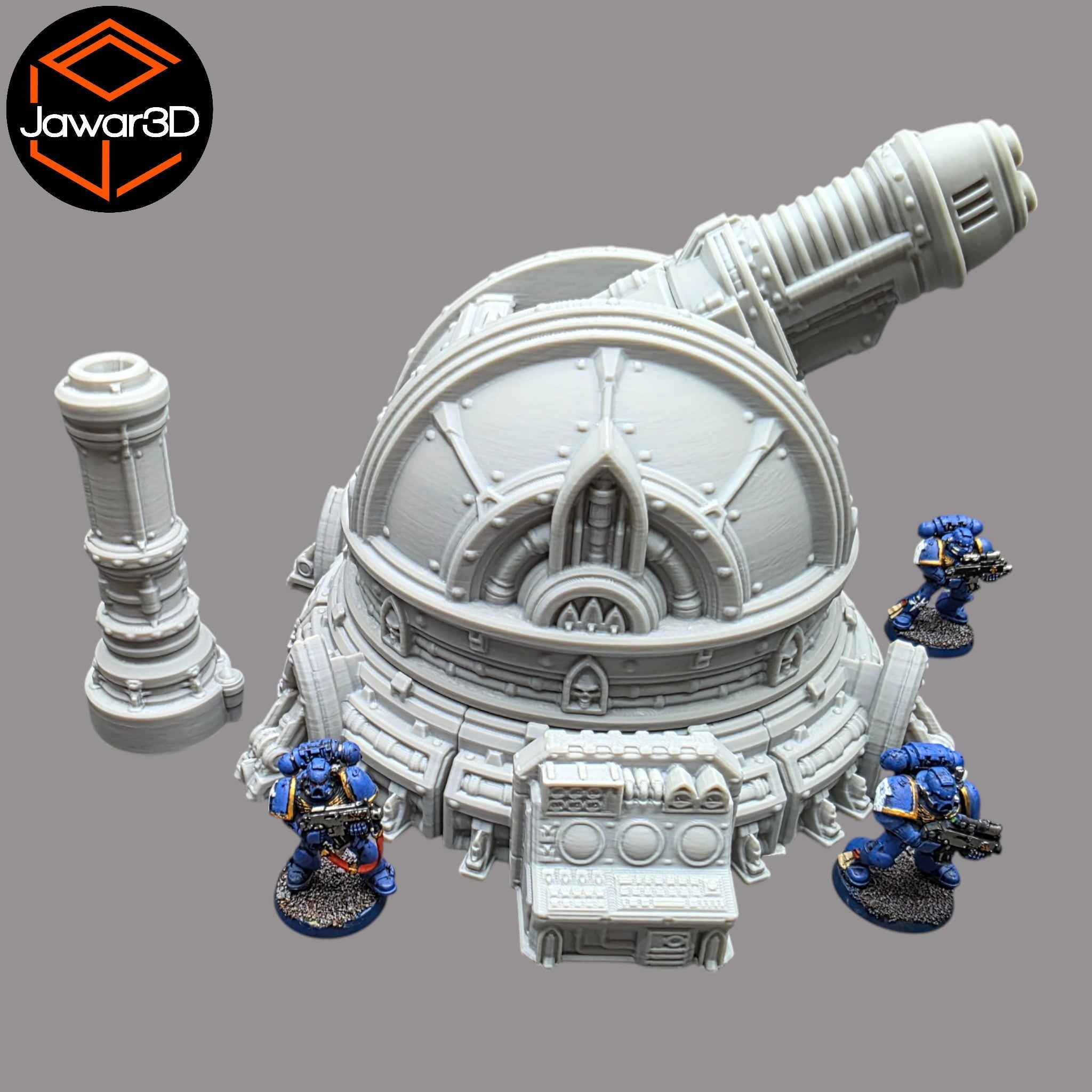 Defense Turret - 28mm Wargaming Scatter Terrain Scenery Tabletop Miniature Jawar3d