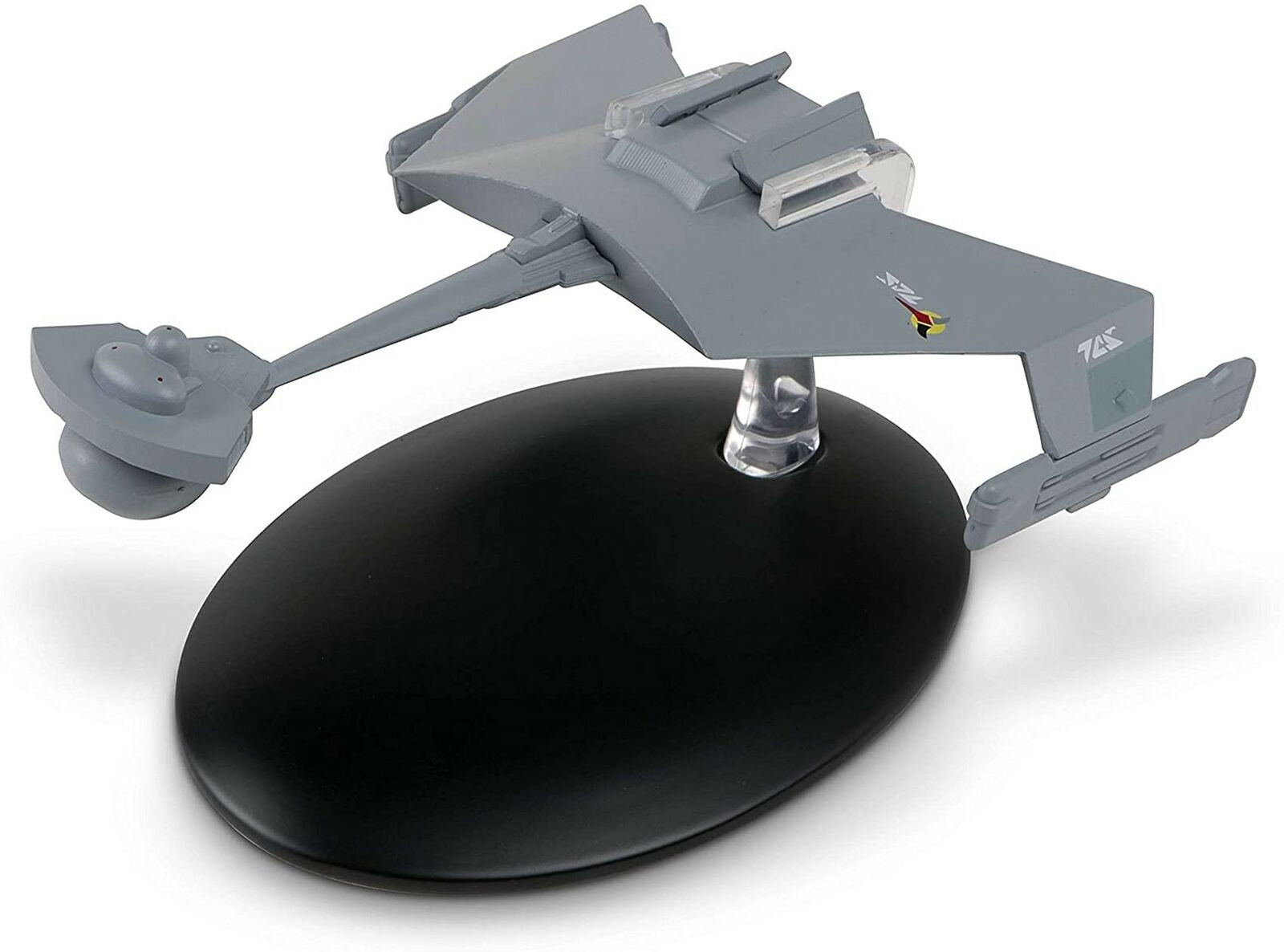 #67 Klingon D7 Battle Cruiser Starship Die-Cast Model (Eaglemoss / Star Trek) Real Merch