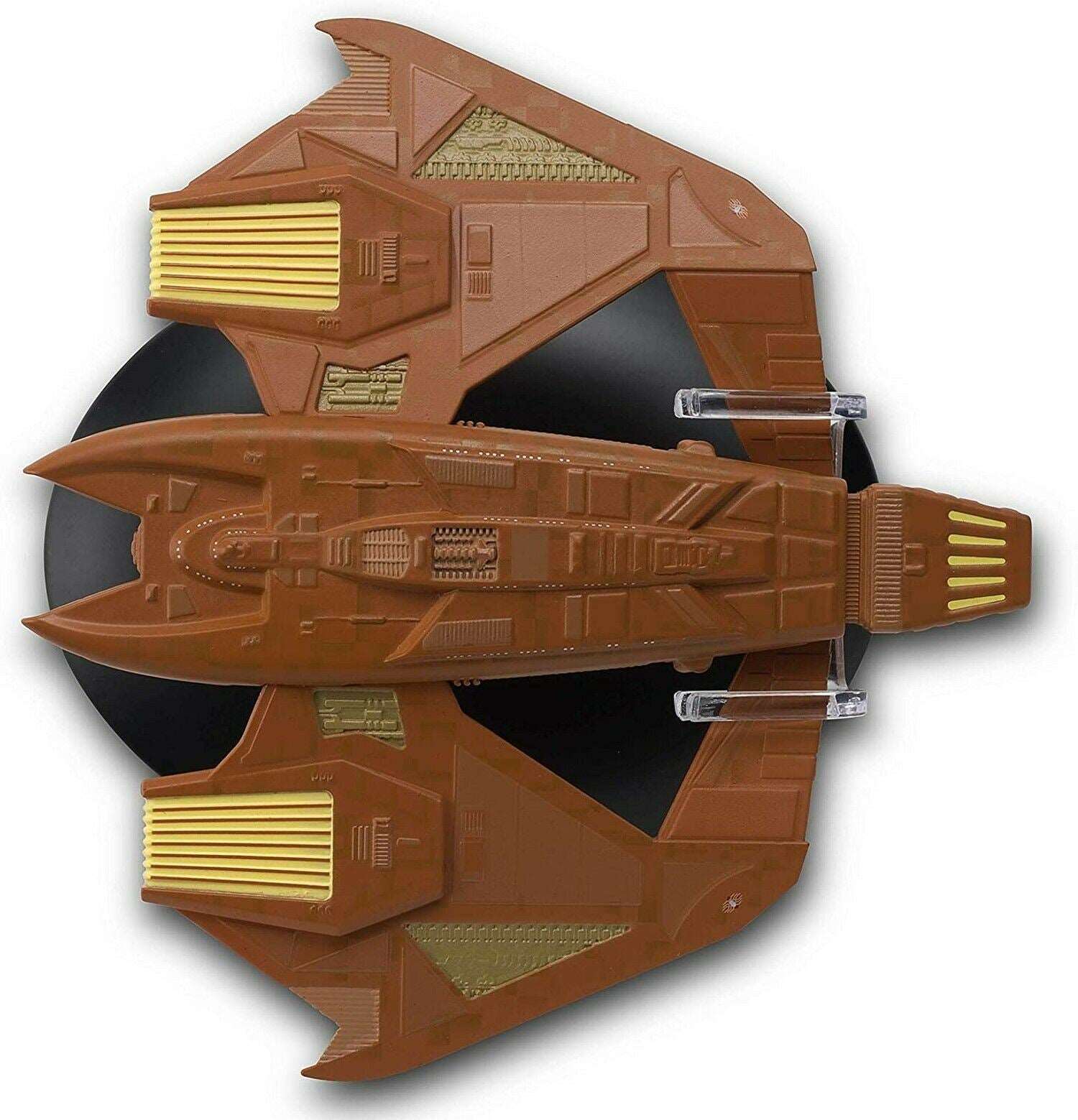 #103 Vidiian Warship Die-Cast Model Ship (Eaglemoss / Star Trek) Real Merch