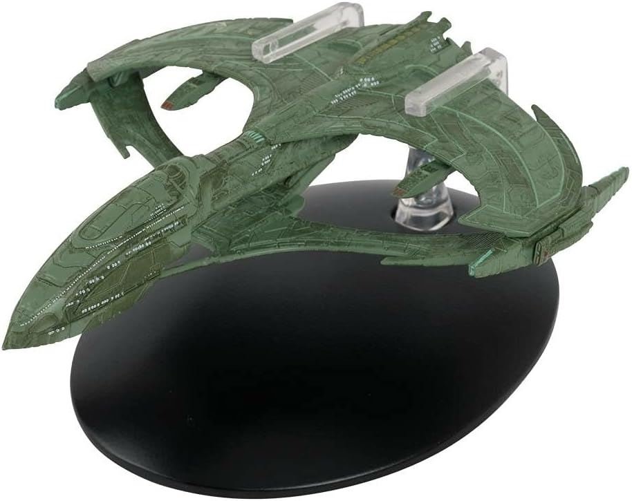 #13 R.R.W. Aelahl Light Warbird Battlecruiser Diecast Model Ship STO (Star Trek / Eaglemoss) Real Merch