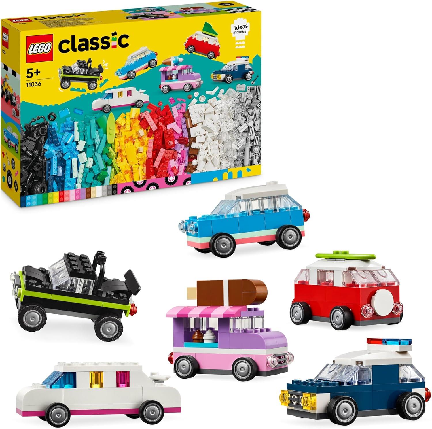 Lego Classic 11036 Creative Vehicles Building Toy for Ages 4 and Up Curious Minds