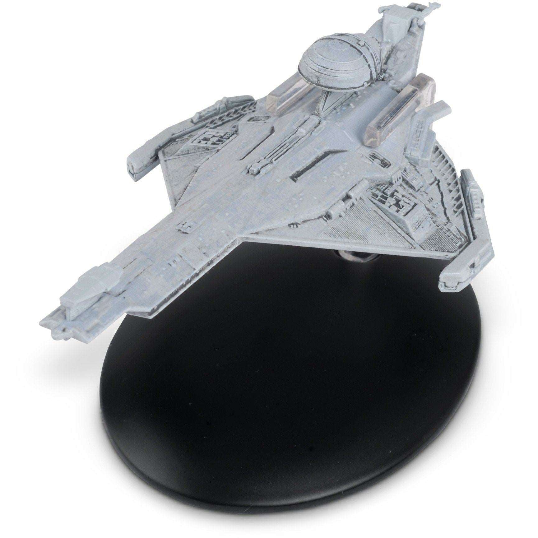 #142 Promellian Battle Cruiser Model Die Cast Ship (Eaglemoss / Star Trek) Real Merch