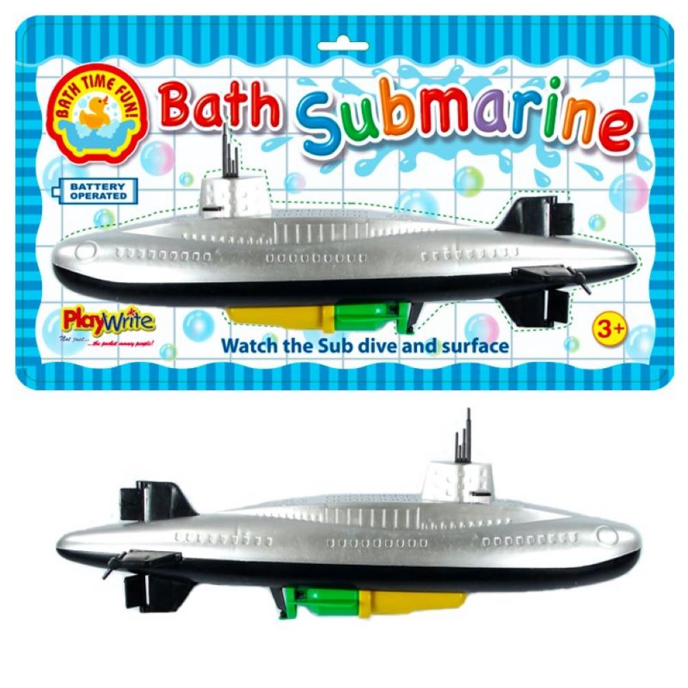 Children's Fun Scuba Battery Operated Submarine Bathtime Toy Curious Minds