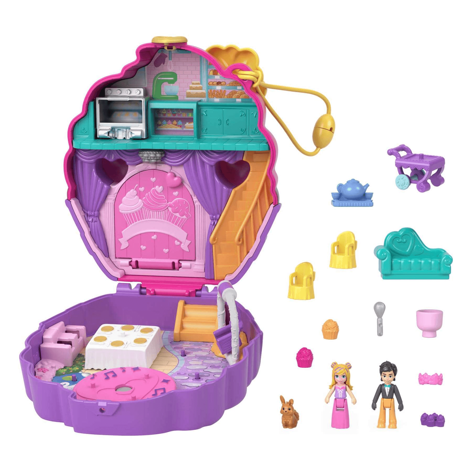 Polly Pocket - Something Sweet Cupcake Compact Mattel