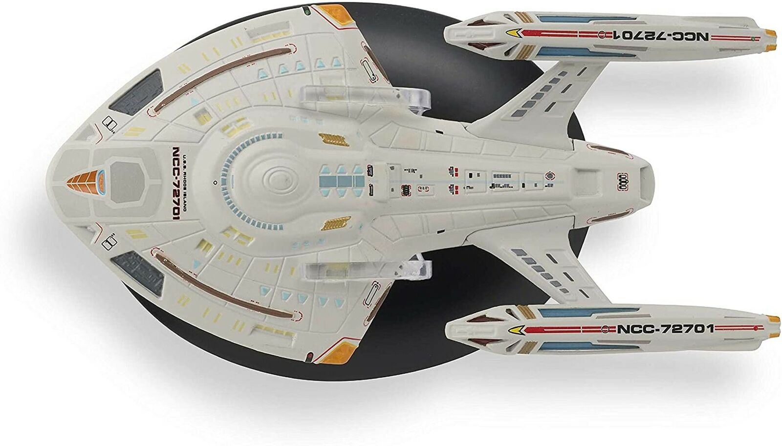 #98 U.S.S. Rhode Island NCC-72701 Ship Die-Cast Model STDC98 (Eaglemoss / Star Trek) Real Merch