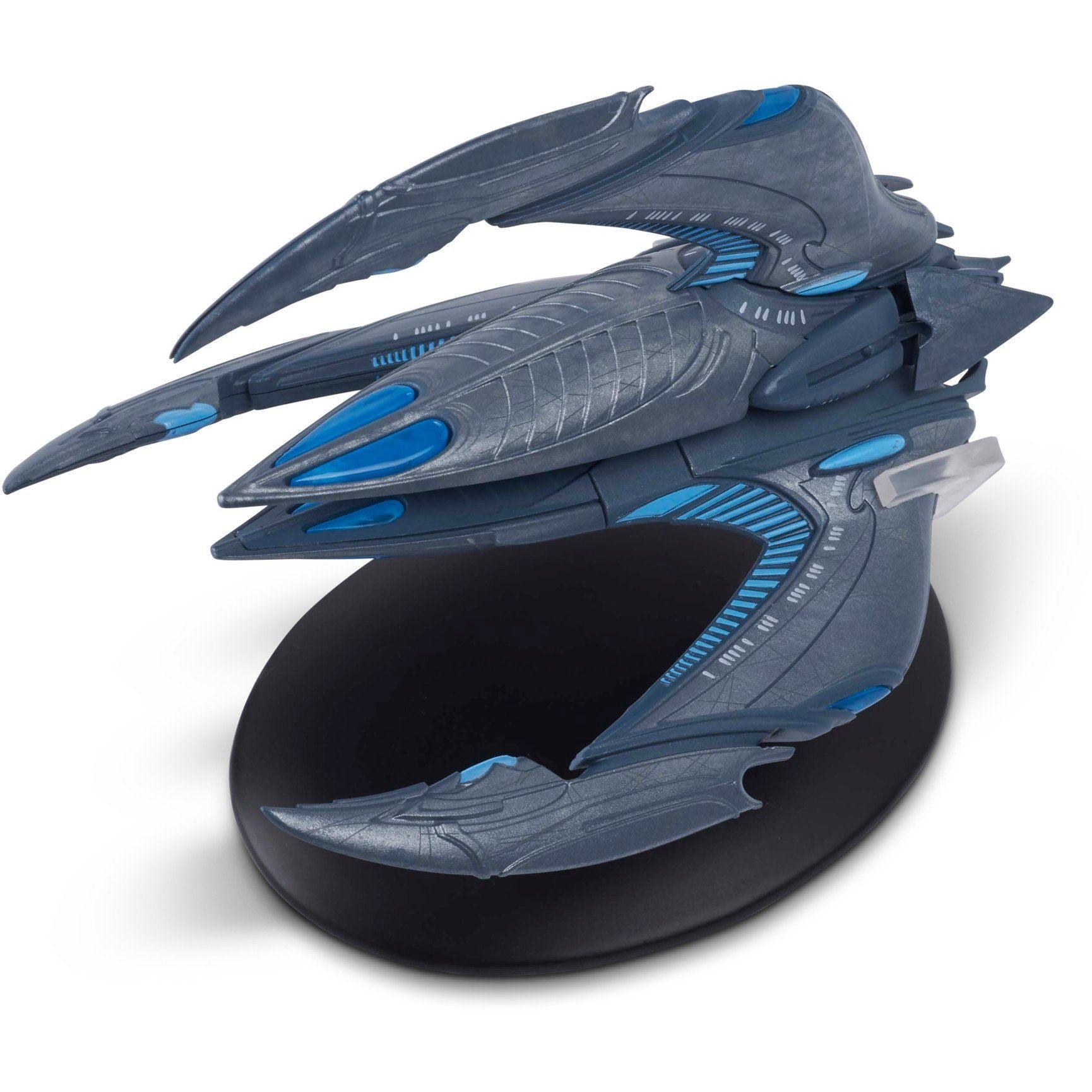 #24 Xindi Insectoid Warship Model Die Cast Ship (Eaglemoss / Star Trek) Real Merch