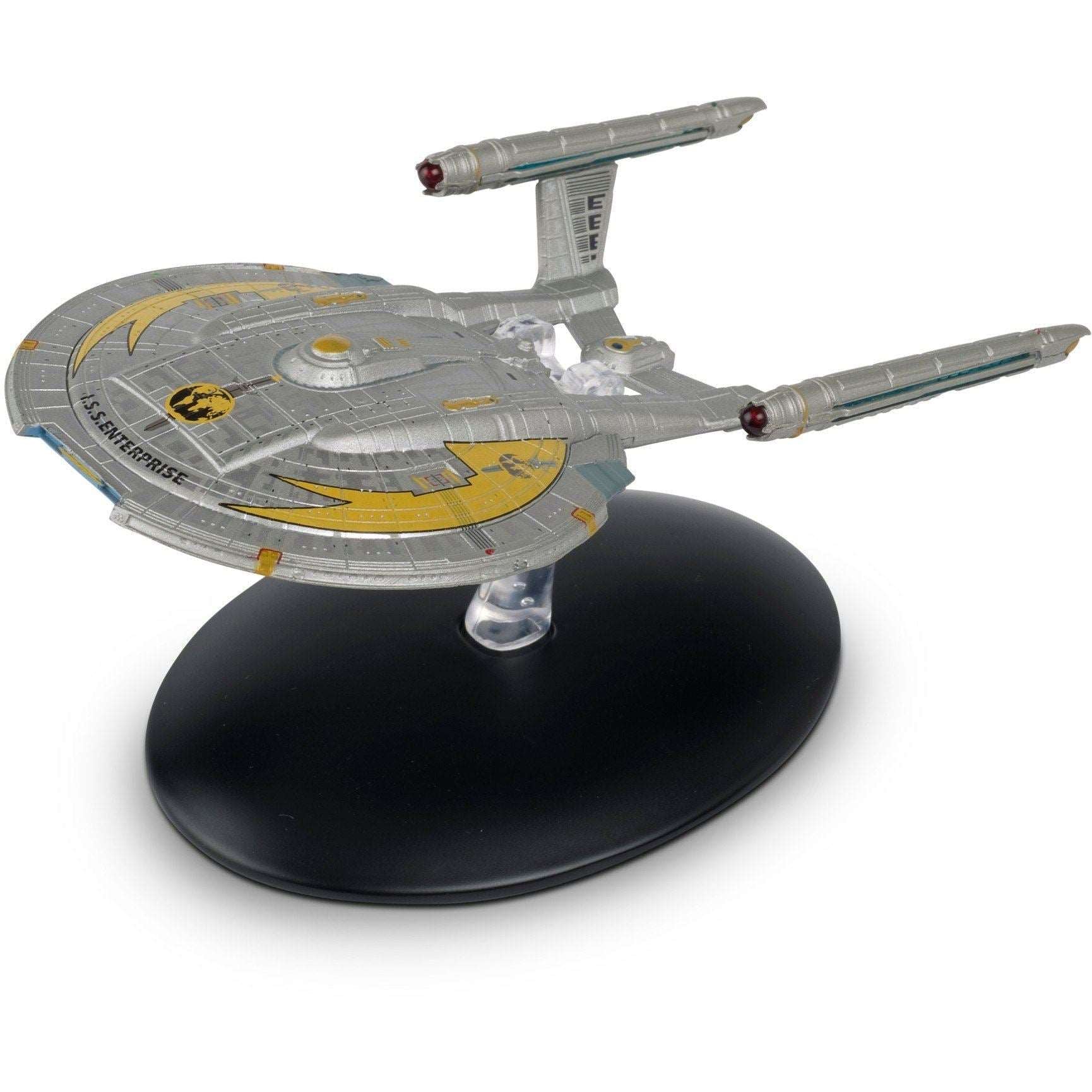 #02 I.S.S. Enterprise NX-01 Mirror Universe Model Die Cast Ship BONUS ISSUE M2 (Eaglemoss / Star Trek) Real Merch