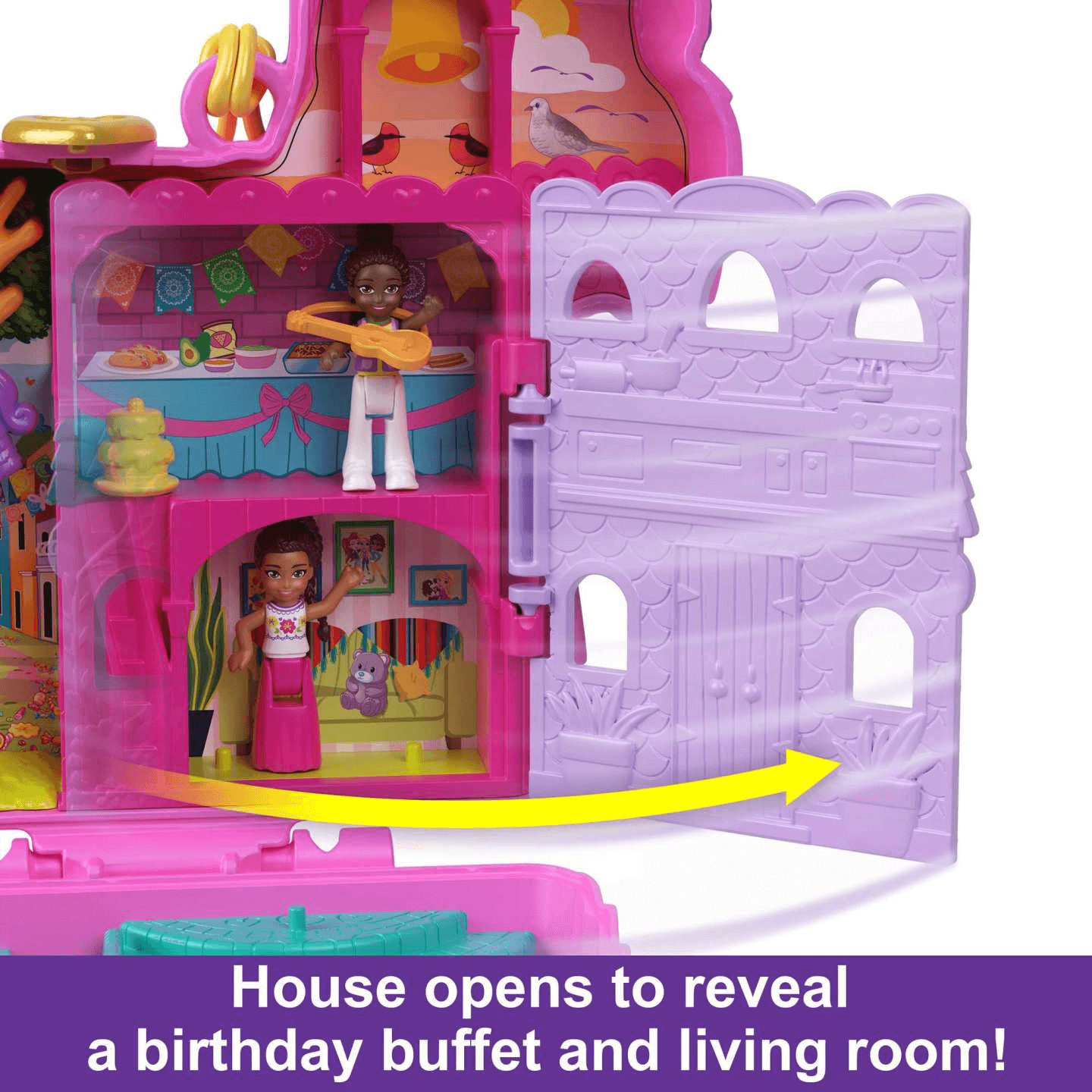 Polly Pocket - Piñata Party Compact Mattel