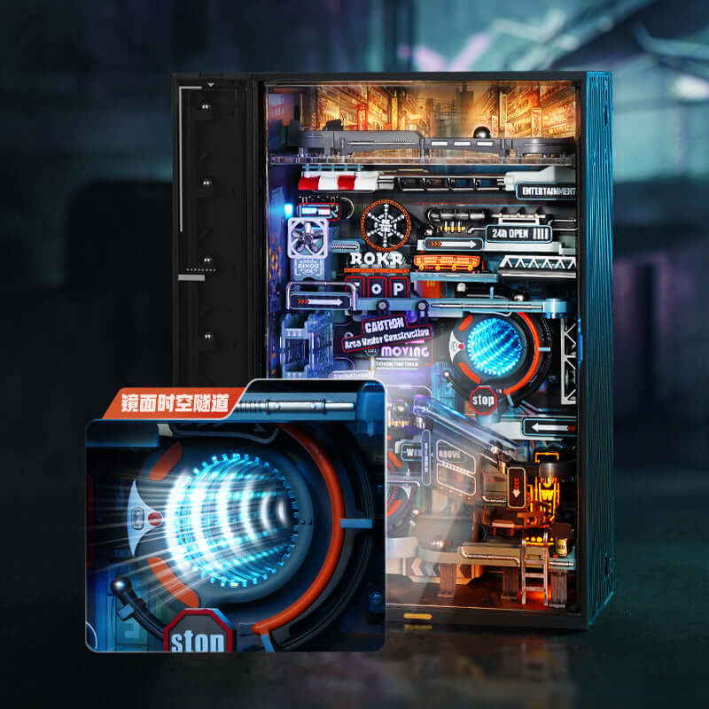 ROKR - Parallel World The Last City Marble Run DIY Model ROKR