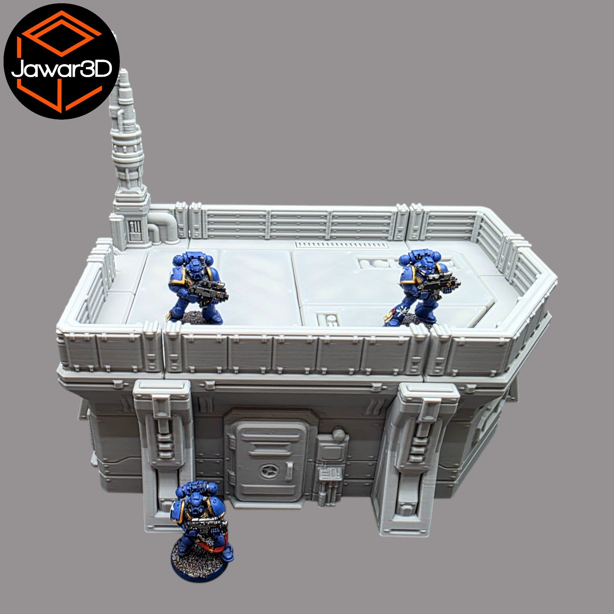 Outpost Cryolab - 28mm Wargaming Scatter Terrain Scenery Tabletop Miniature Jawar3d