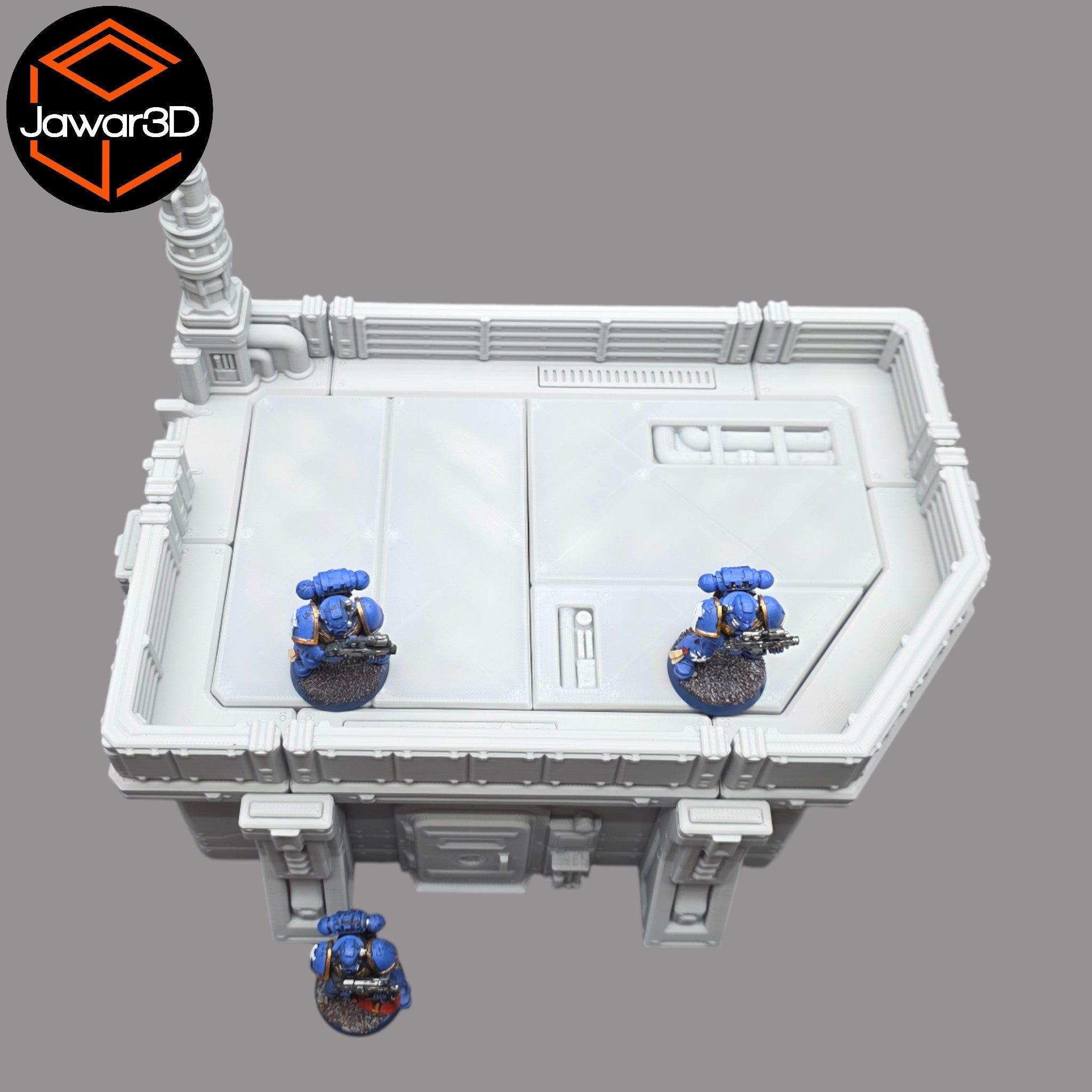 Outpost Cryolab - 28mm Wargaming Scatter Terrain Scenery Tabletop Miniature Jawar3d