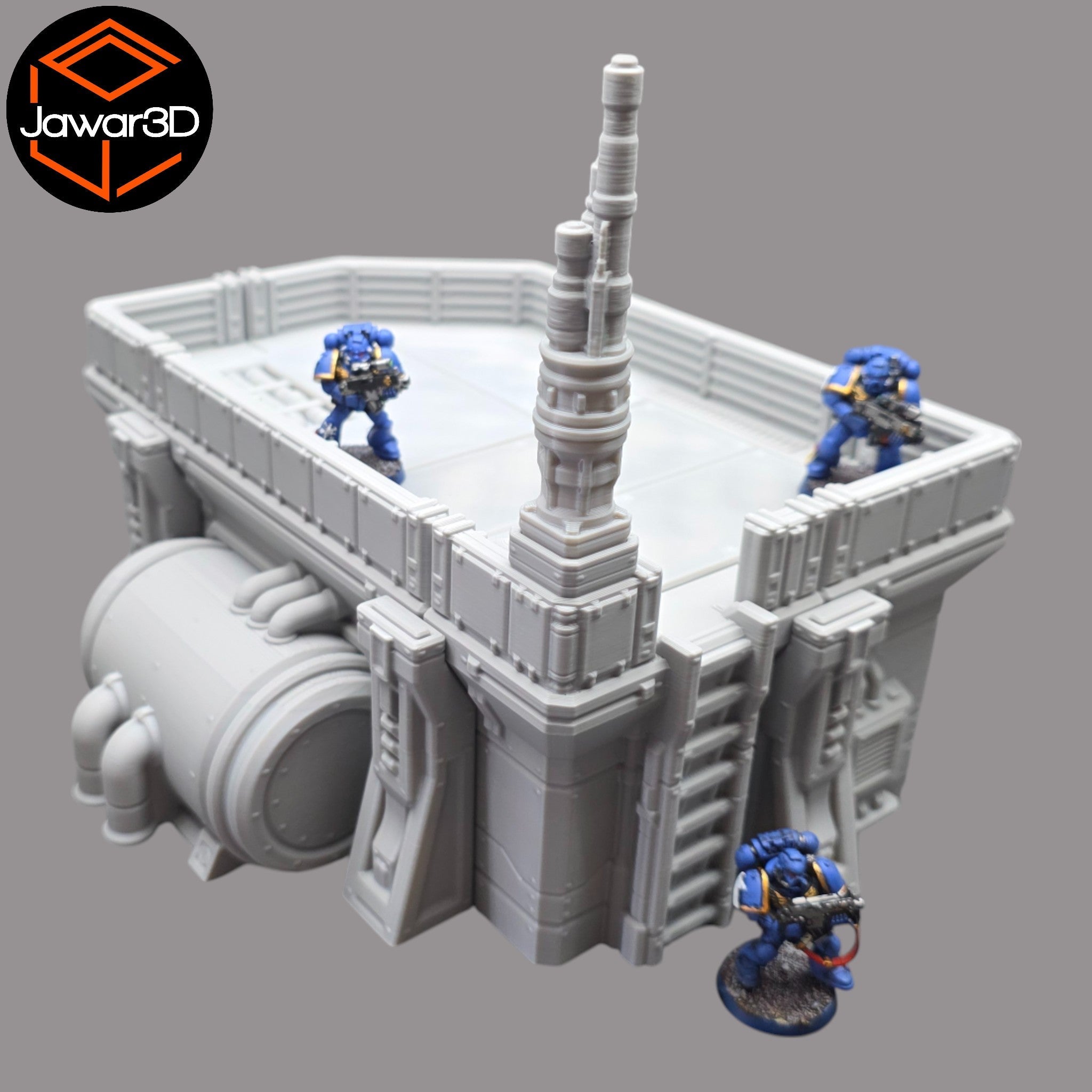 Outpost Cryolab - 28mm Wargaming Scatter Terrain Scenery Tabletop Miniature Jawar3d
