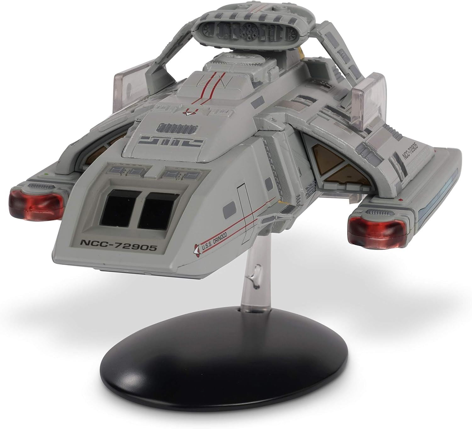 #14 Starfleet Runabout (U.S.S. Orinoco) XL EDITION Model Diecast Shuttle (Eaglemoss / Star Trek) Real Merch