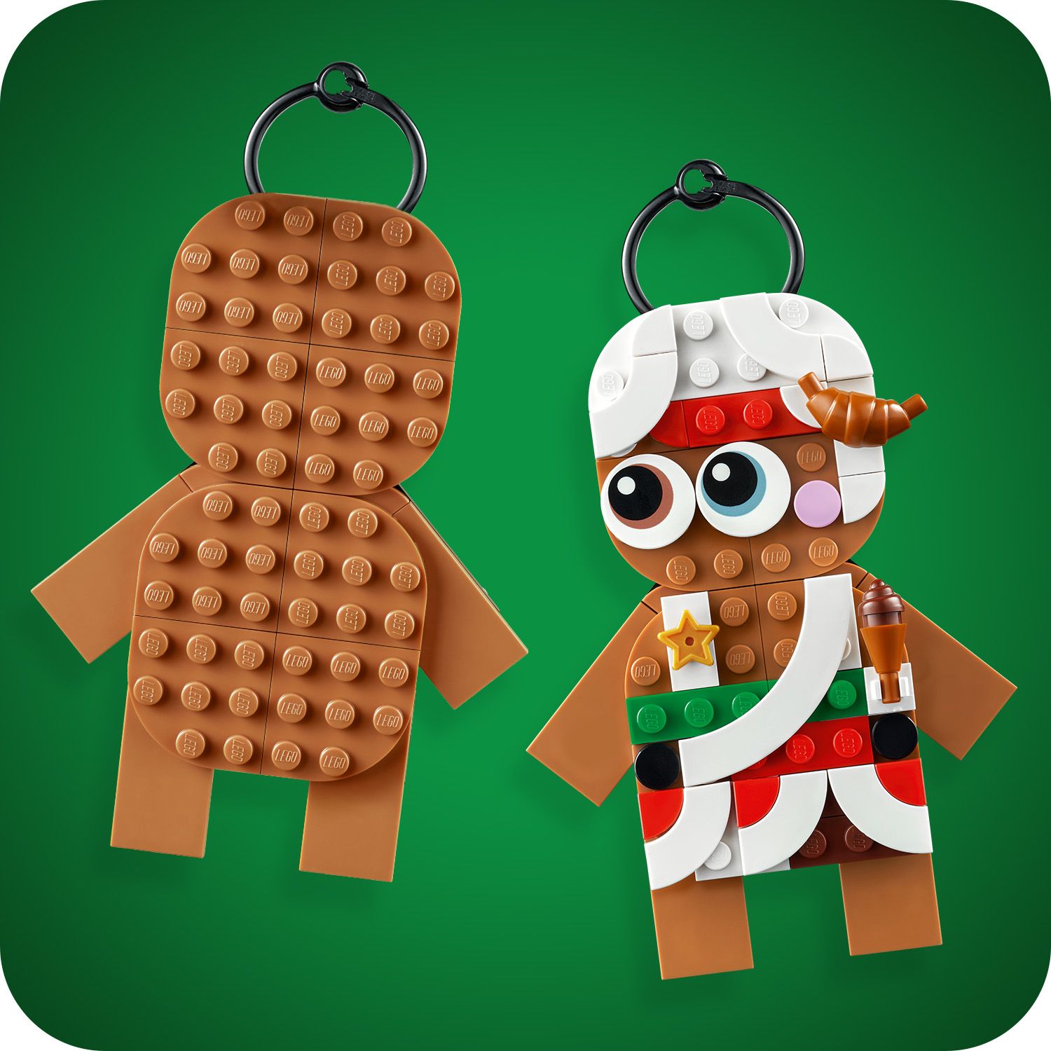 Lego Christmas 40642 Gingerbread Ornaments Seasonal Playset for Age 6+ Curious Minds