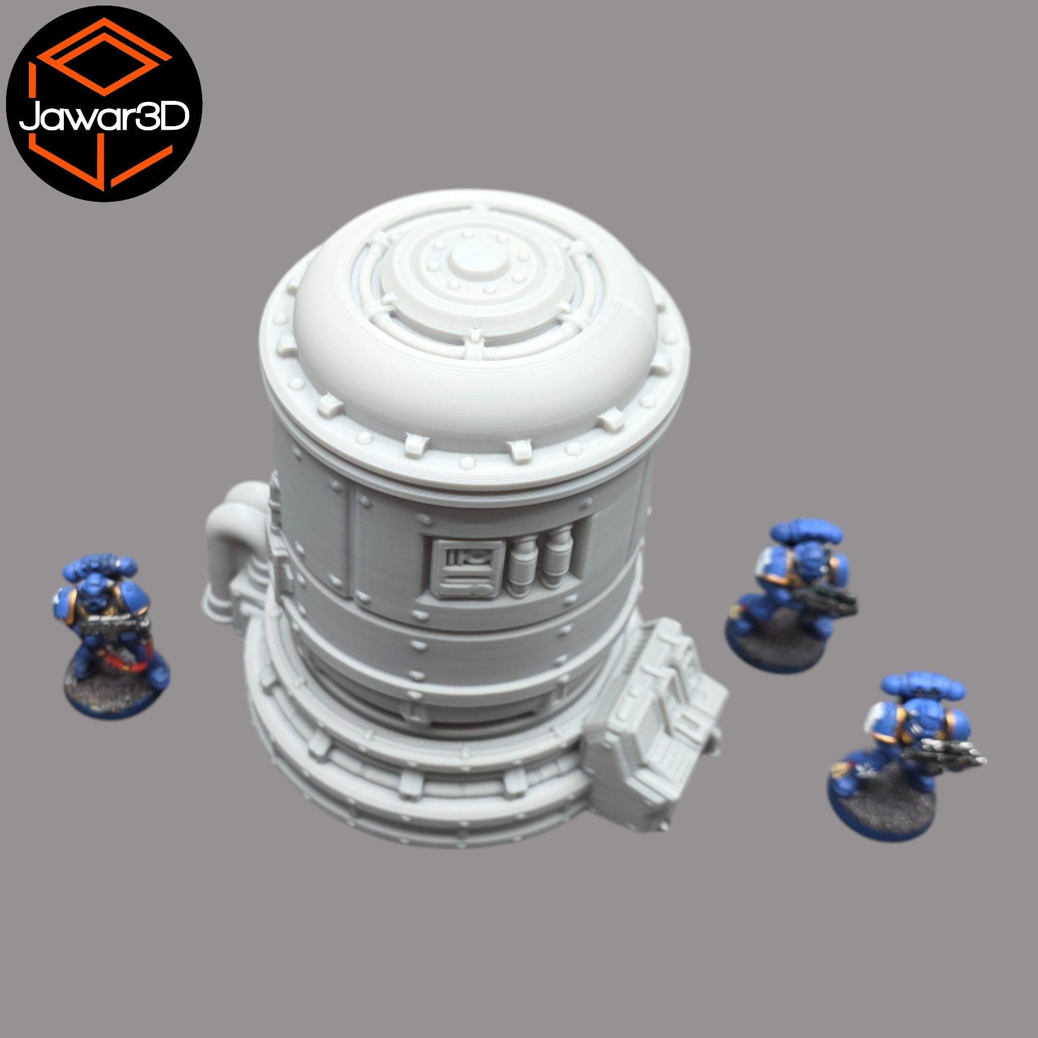 Production Silo - 28mm Wargaming Scatter Terrain Scenery Tabletop Jawar3d