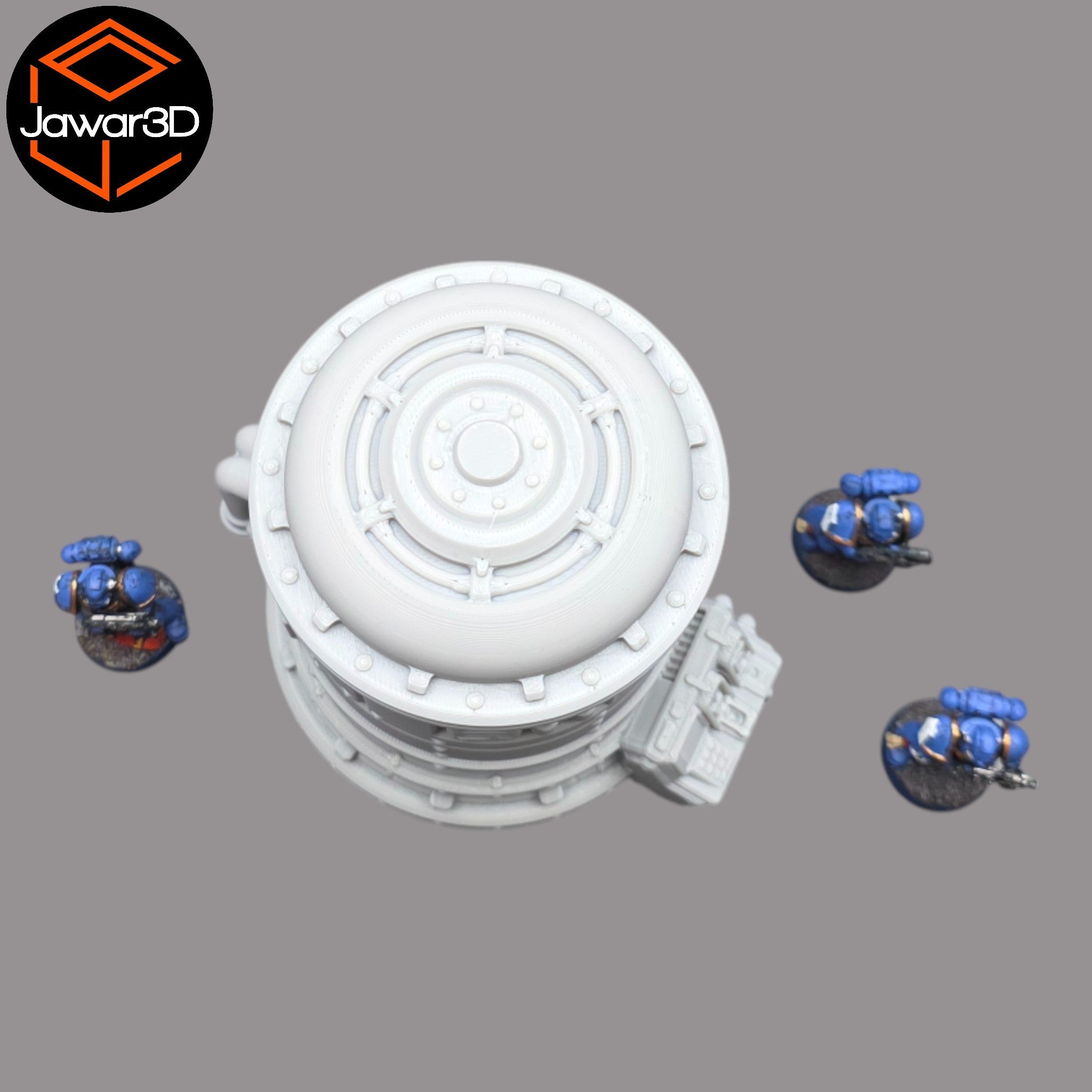 Production Silo - 28mm Wargaming Scatter Terrain Scenery Tabletop Jawar3d