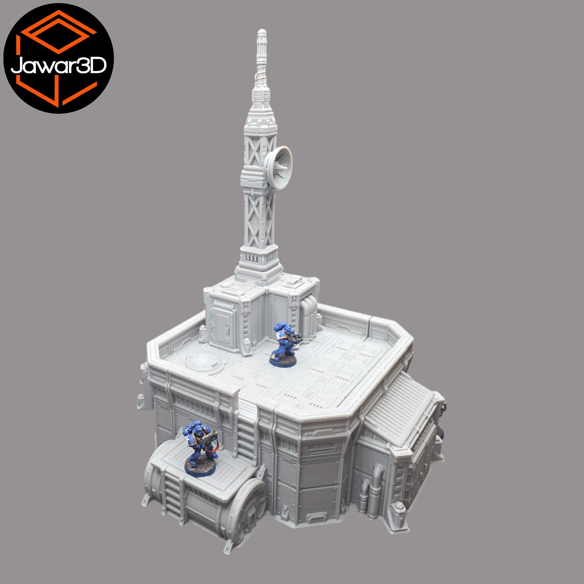 Outpost Comms Station - 28mm Wargaming Scatter Terrain Scenery Tabletop Jawar3d
