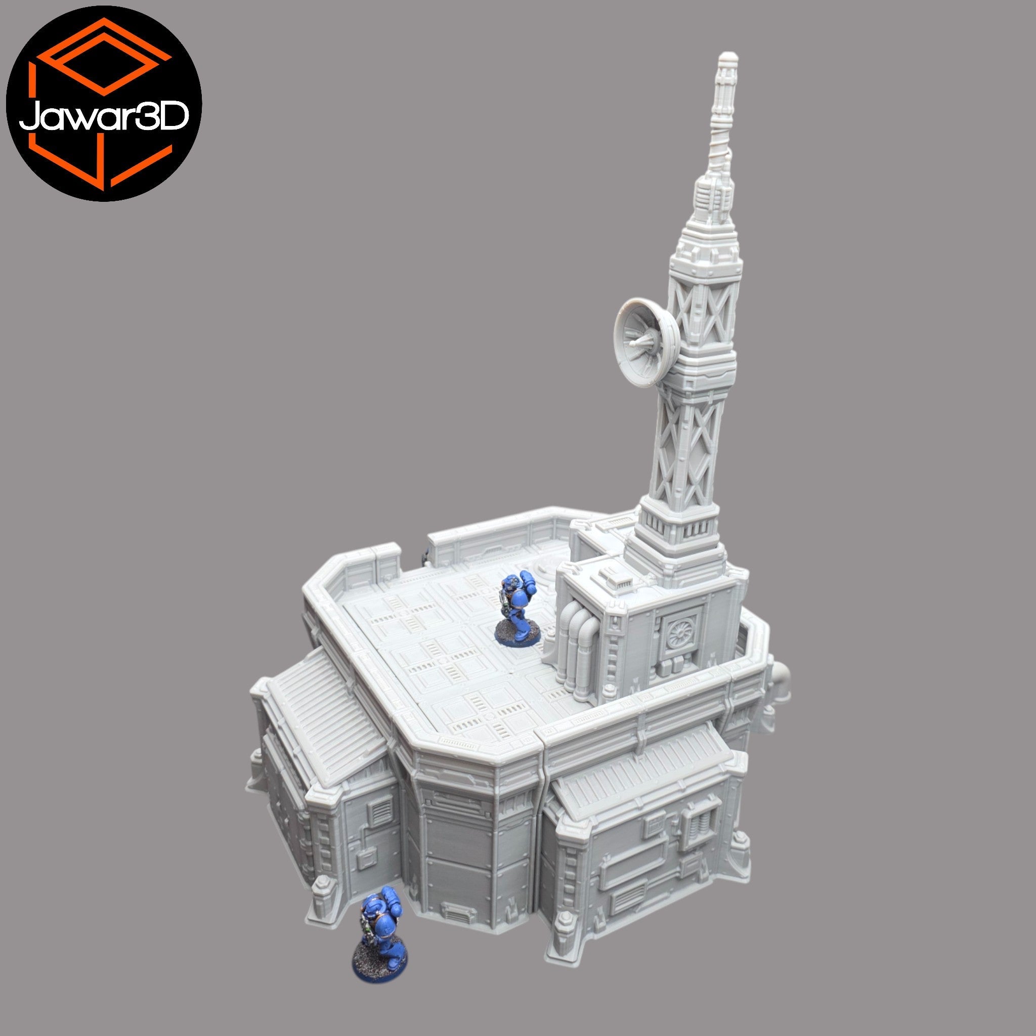 Outpost Comms Station - 28mm Wargaming Scatter Terrain Scenery Tabletop Jawar3d