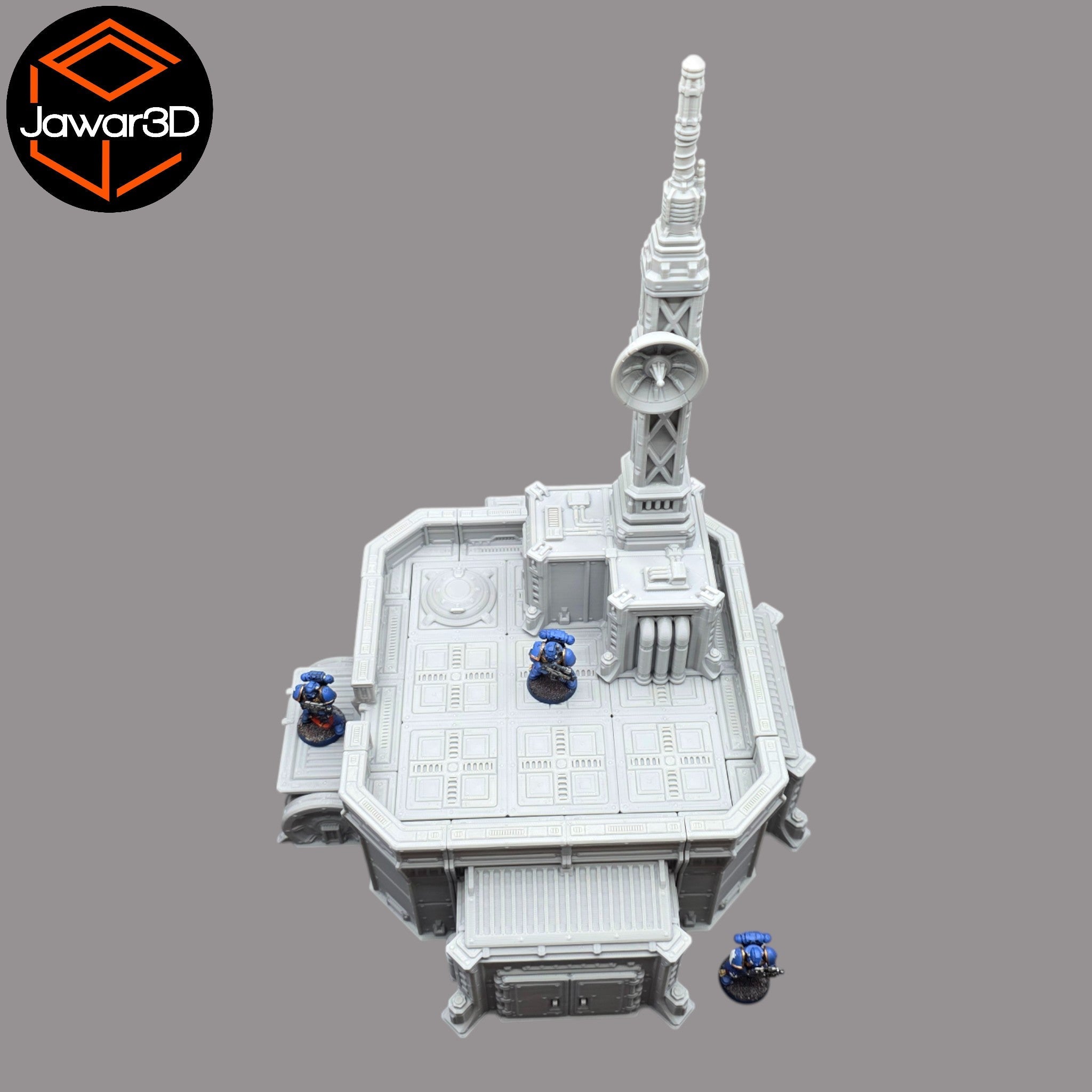 Outpost Comms Station - 28mm Wargaming Scatter Terrain Scenery Tabletop Jawar3d
