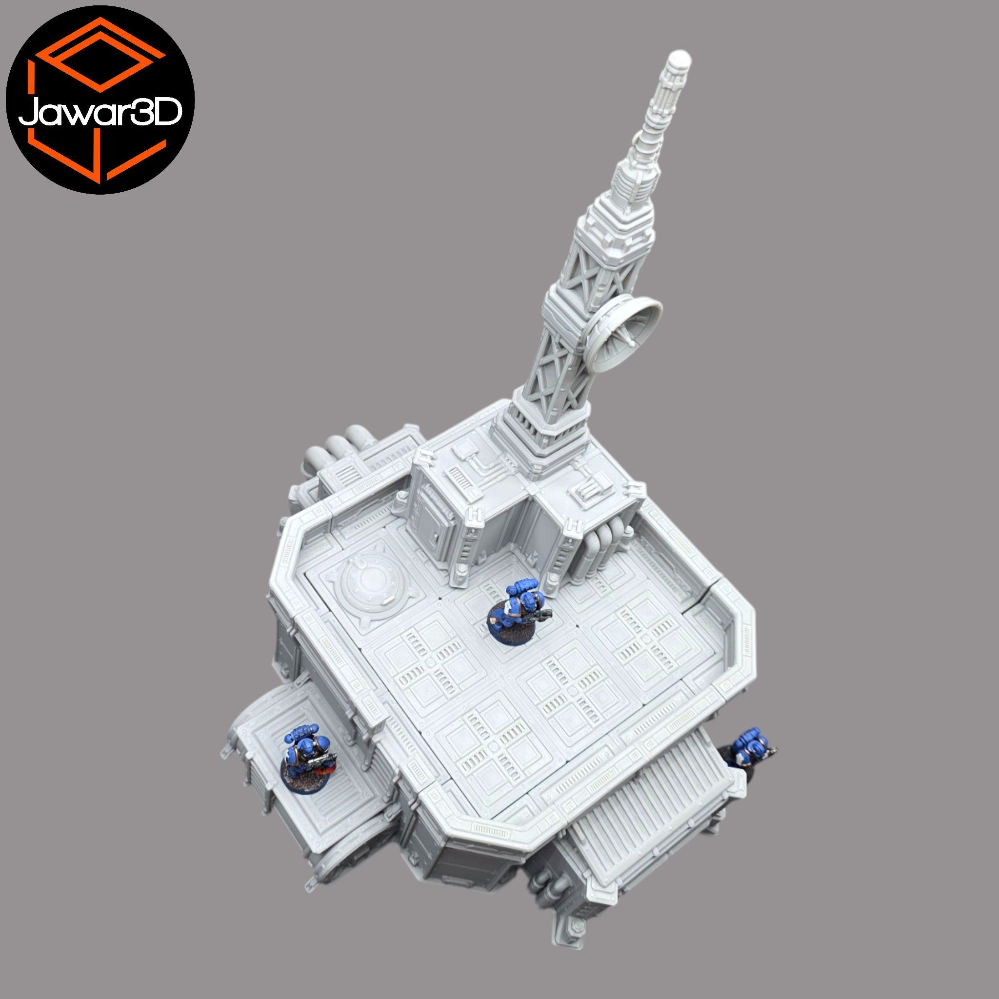 Outpost Comms Station - 28mm Wargaming Scatter Terrain Scenery Tabletop Jawar3d
